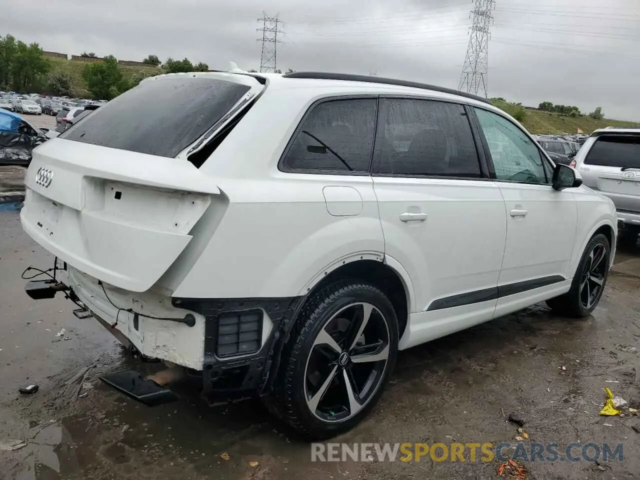 3 Photograph of a damaged car WA1VAAF71KD025329 AUDI Q7 2019