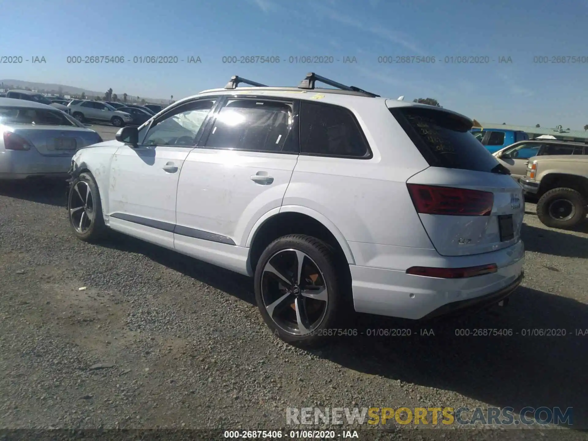 3 Photograph of a damaged car WA1VAAF71KD025881 AUDI Q7 2019