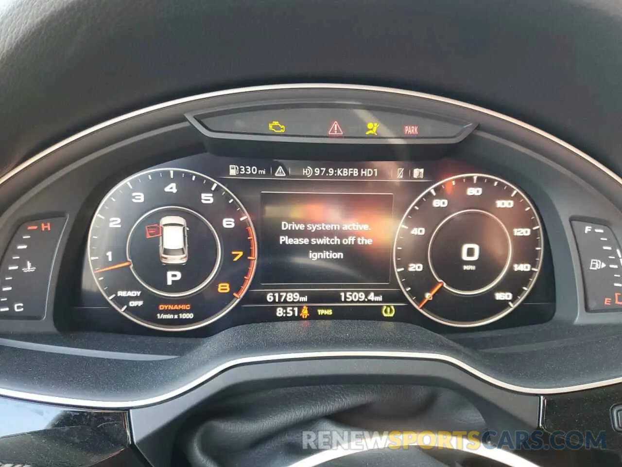 9 Photograph of a damaged car WA1VAAF71KD036508 AUDI Q7 2019