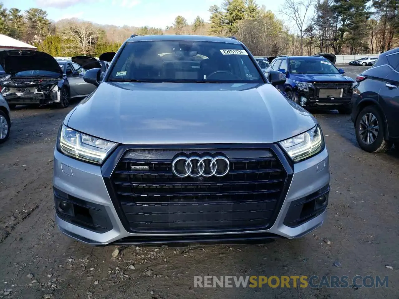 5 Photograph of a damaged car WA1VAAF71KD049727 AUDI Q7 2019