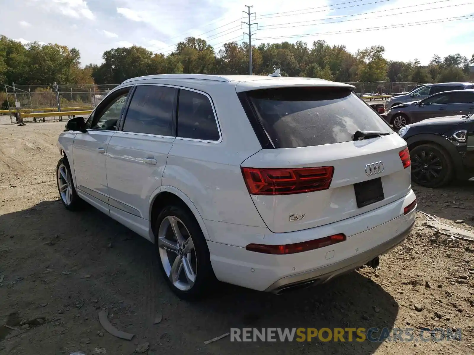 3 Photograph of a damaged car WA1VAAF72KD017885 AUDI Q7 2019