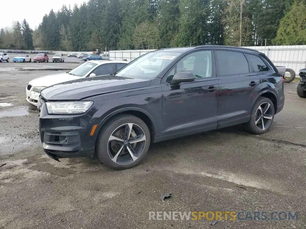 1 Photograph of a damaged car WA1VAAF72KD038428 AUDI Q7 2019