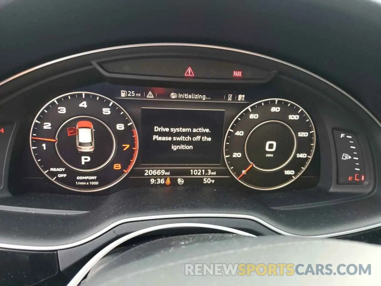 9 Photograph of a damaged car WA1VAAF72KD038428 AUDI Q7 2019