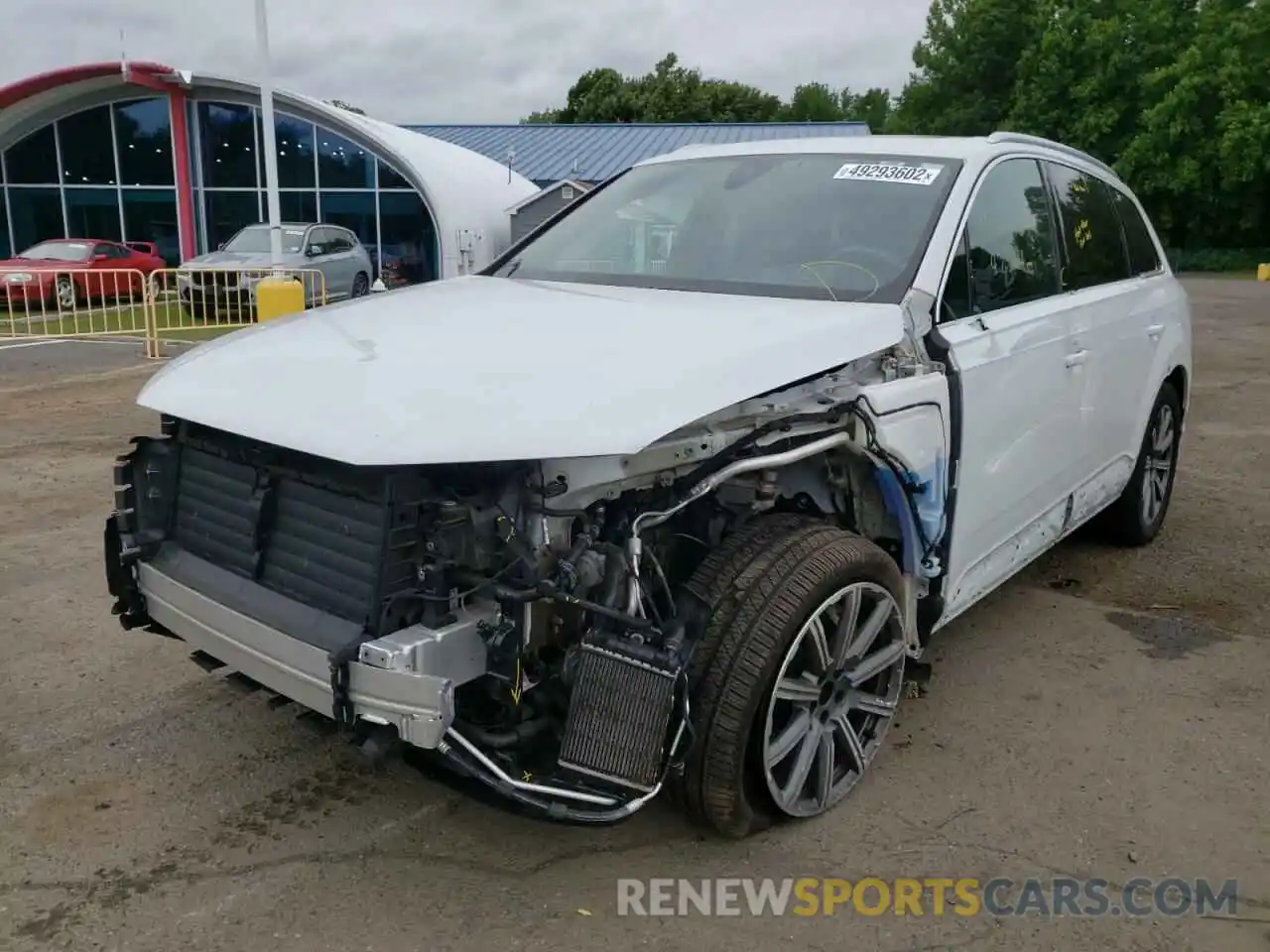 2 Photograph of a damaged car WA1VAAF73KD000433 AUDI Q7 2019