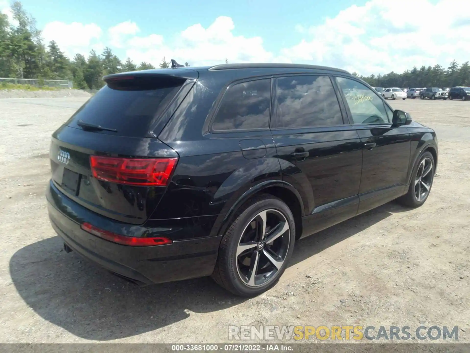 4 Photograph of a damaged car WA1VAAF73KD013294 AUDI Q7 2019