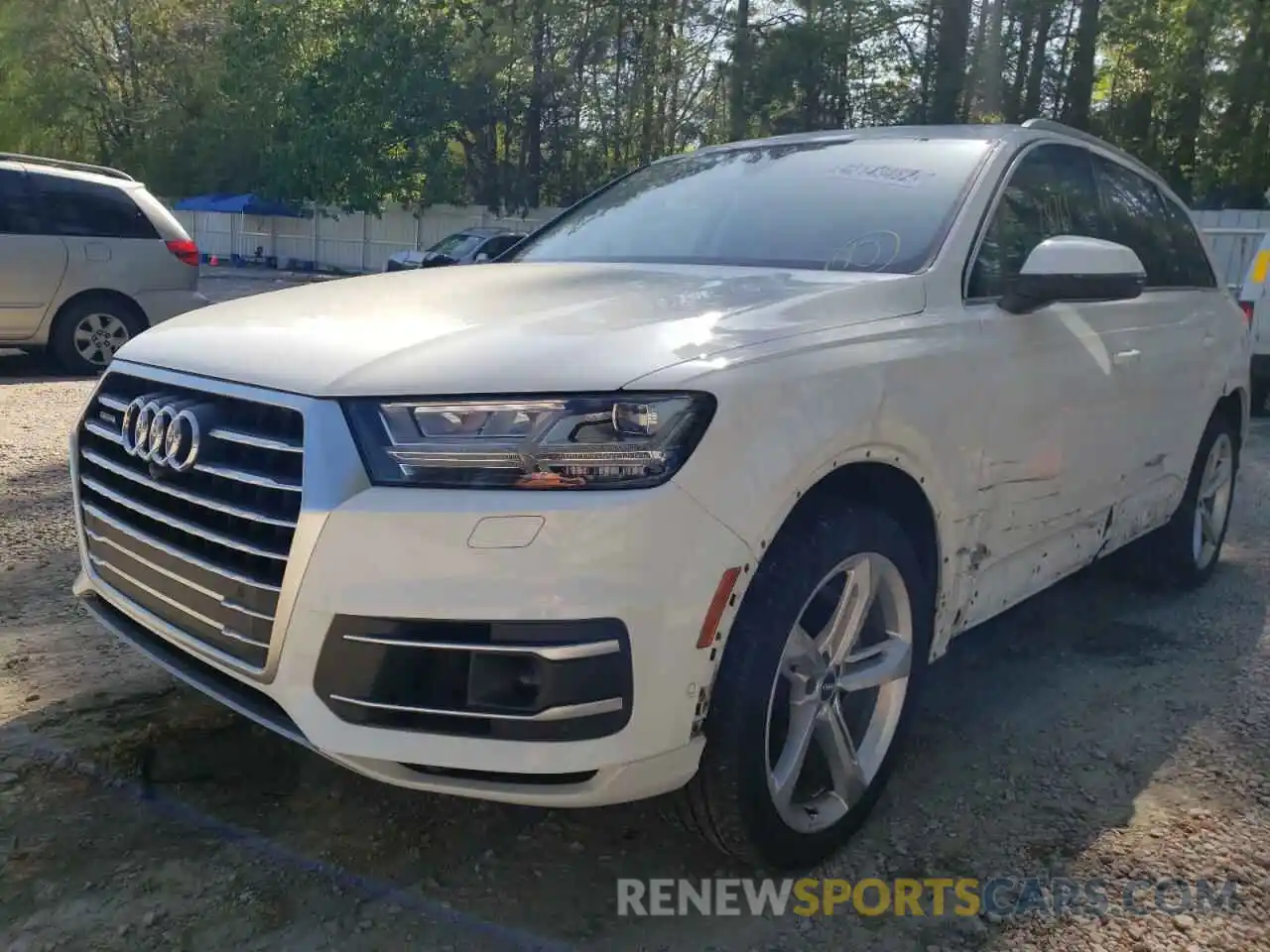 2 Photograph of a damaged car WA1VAAF73KD014011 AUDI Q7 2019