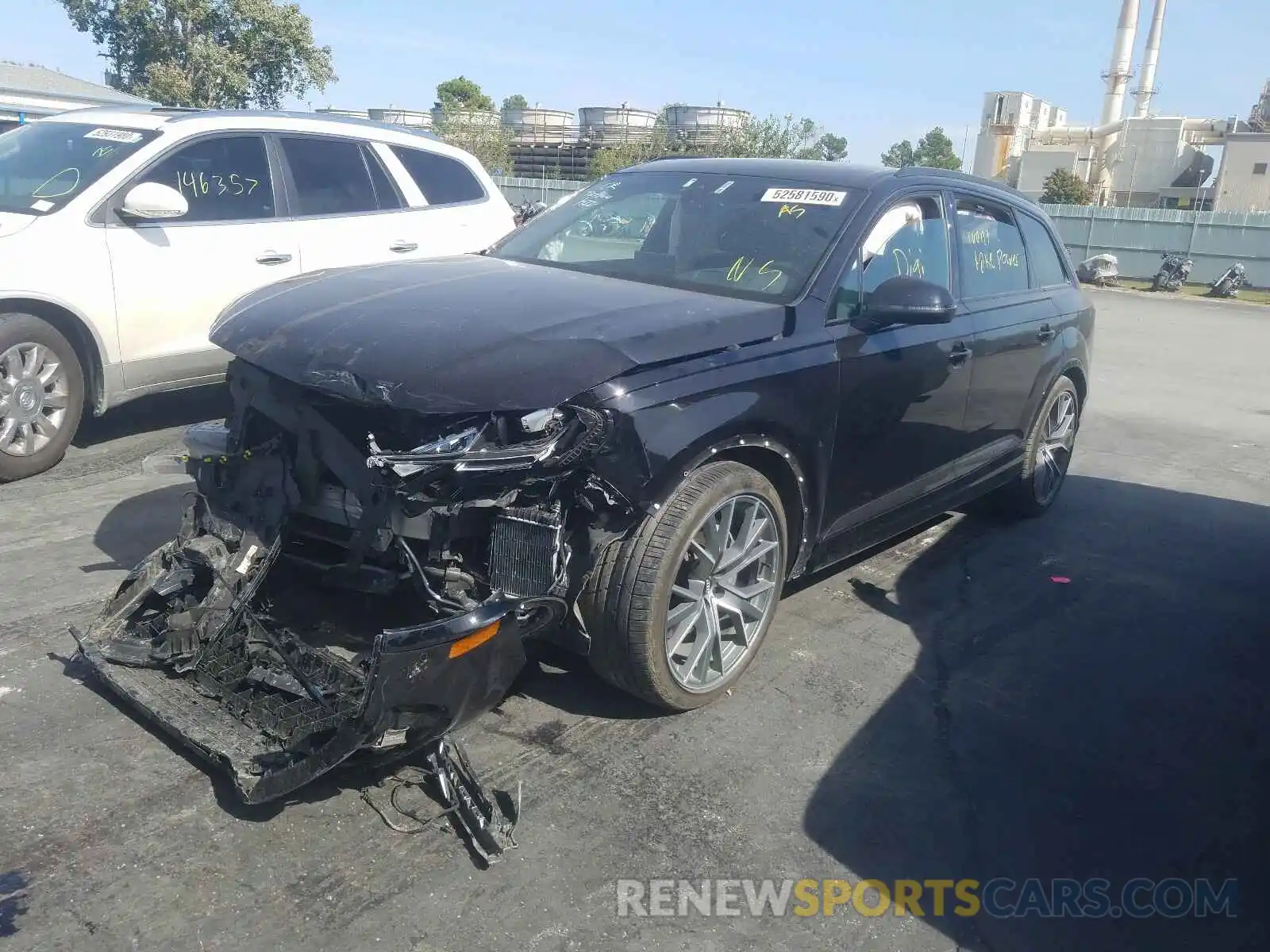 2 Photograph of a damaged car WA1VAAF74KD004099 AUDI Q7 2019