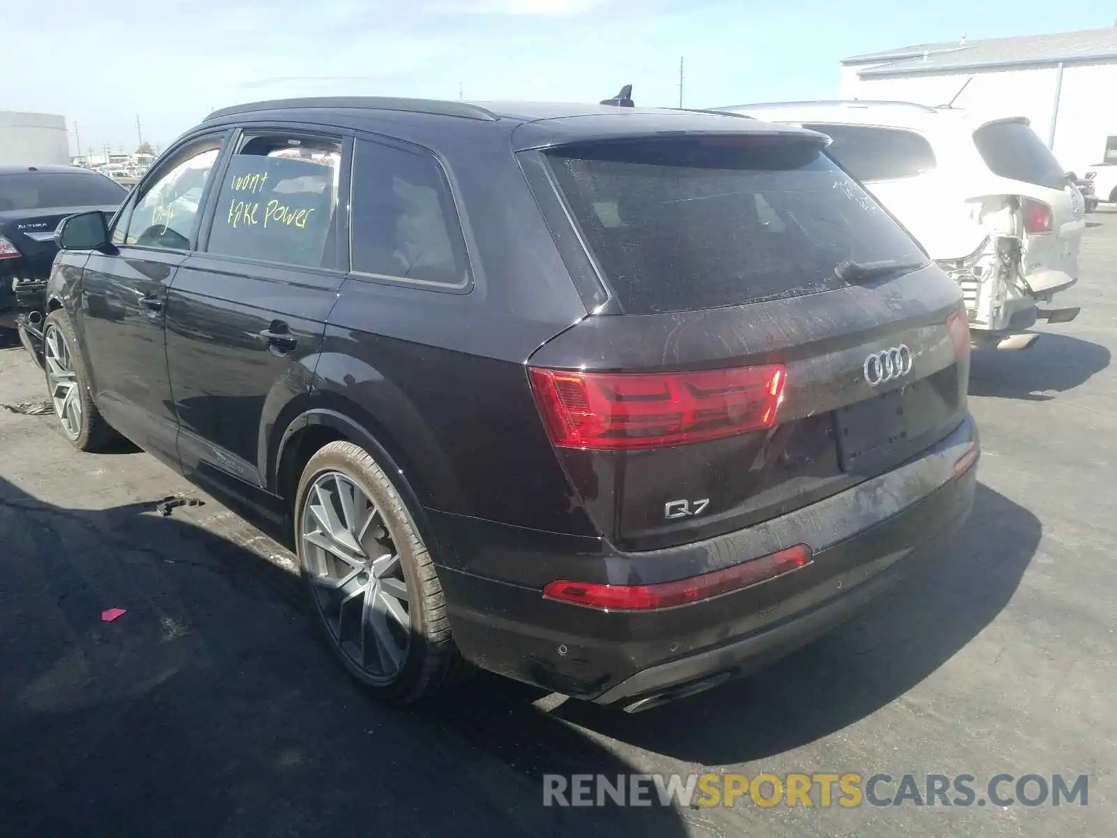 3 Photograph of a damaged car WA1VAAF74KD004099 AUDI Q7 2019