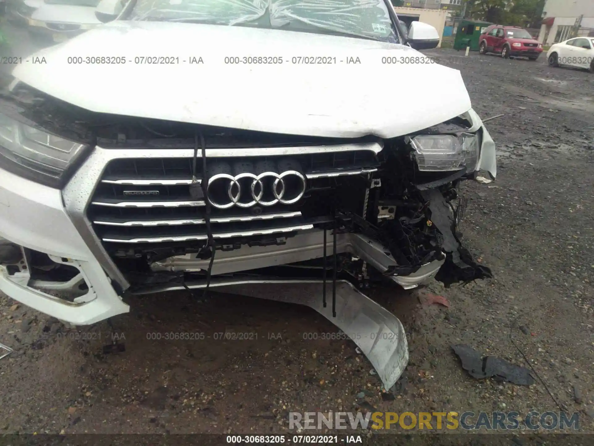 6 Photograph of a damaged car WA1VAAF74KD020402 AUDI Q7 2019