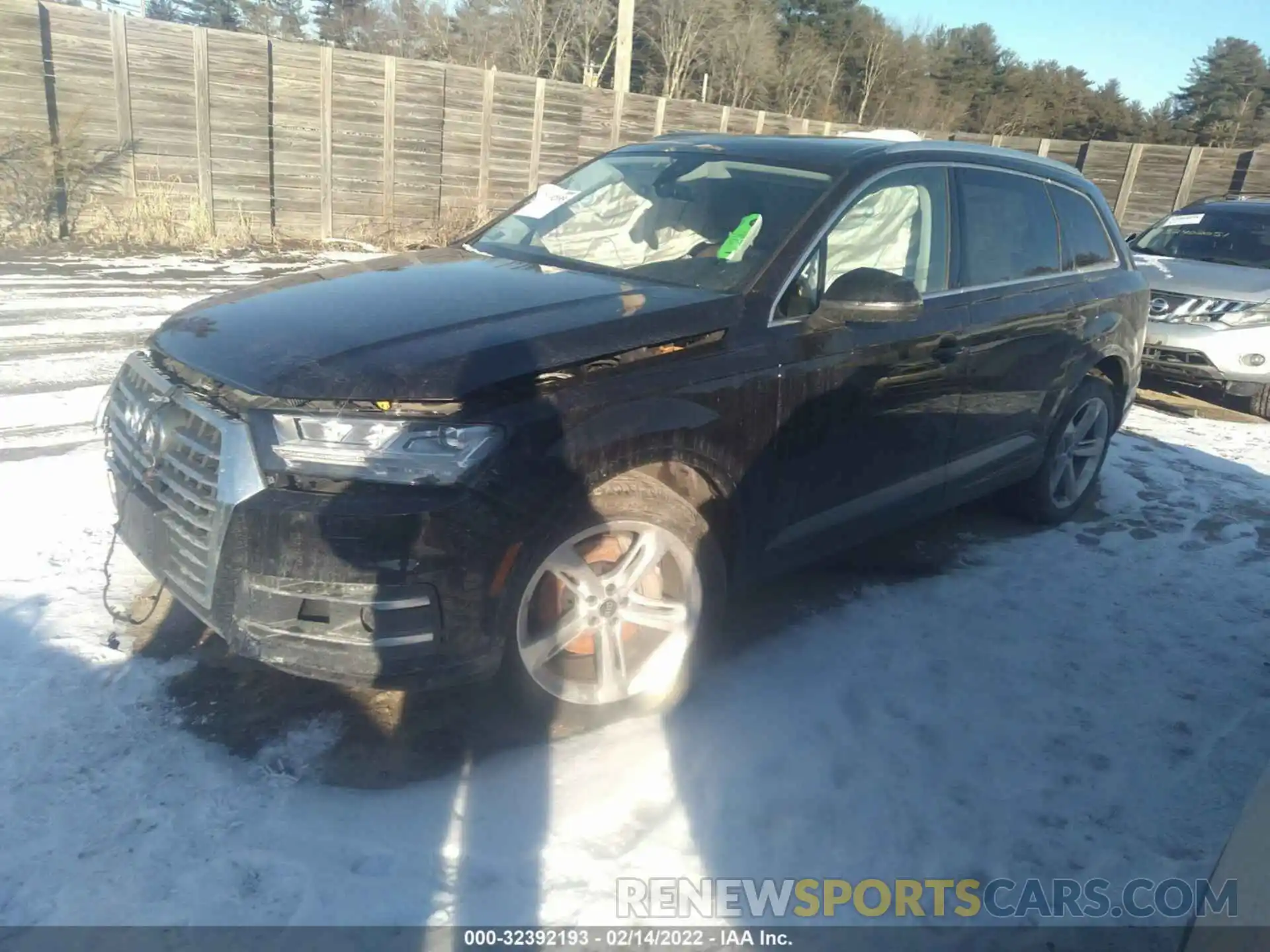 2 Photograph of a damaged car WA1VAAF74KD022991 AUDI Q7 2019