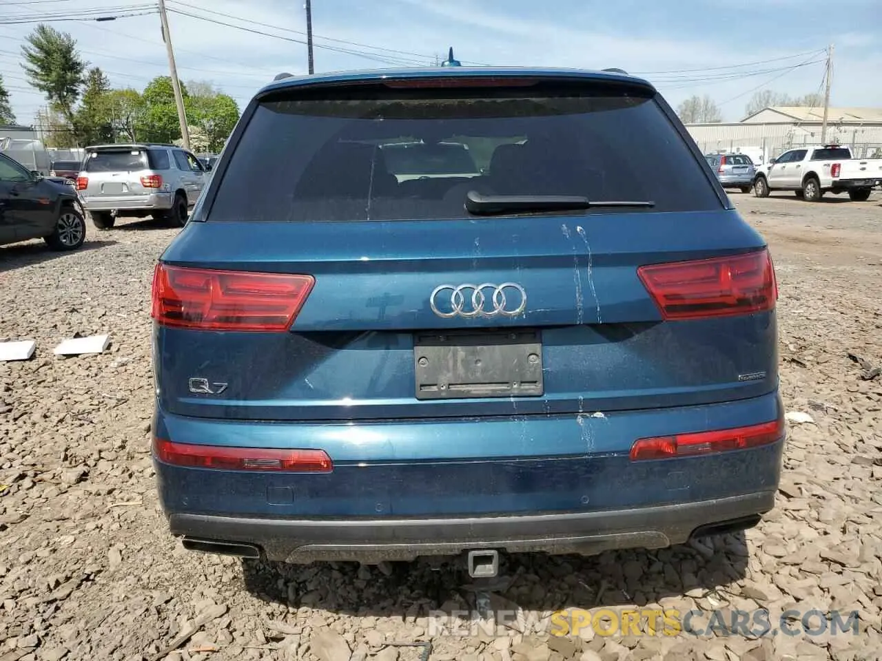 6 Photograph of a damaged car WA1VAAF74KD037247 AUDI Q7 2019
