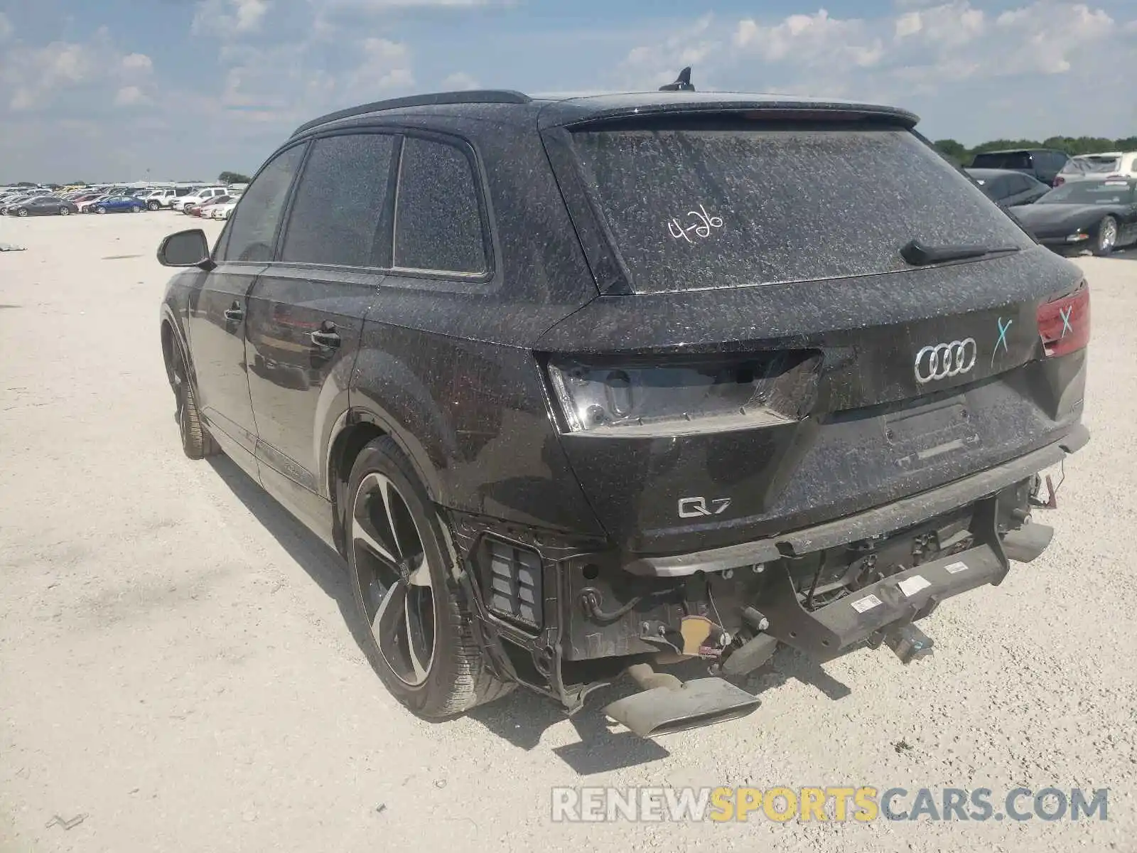 3 Photograph of a damaged car WA1VAAF74KD039595 AUDI Q7 2019