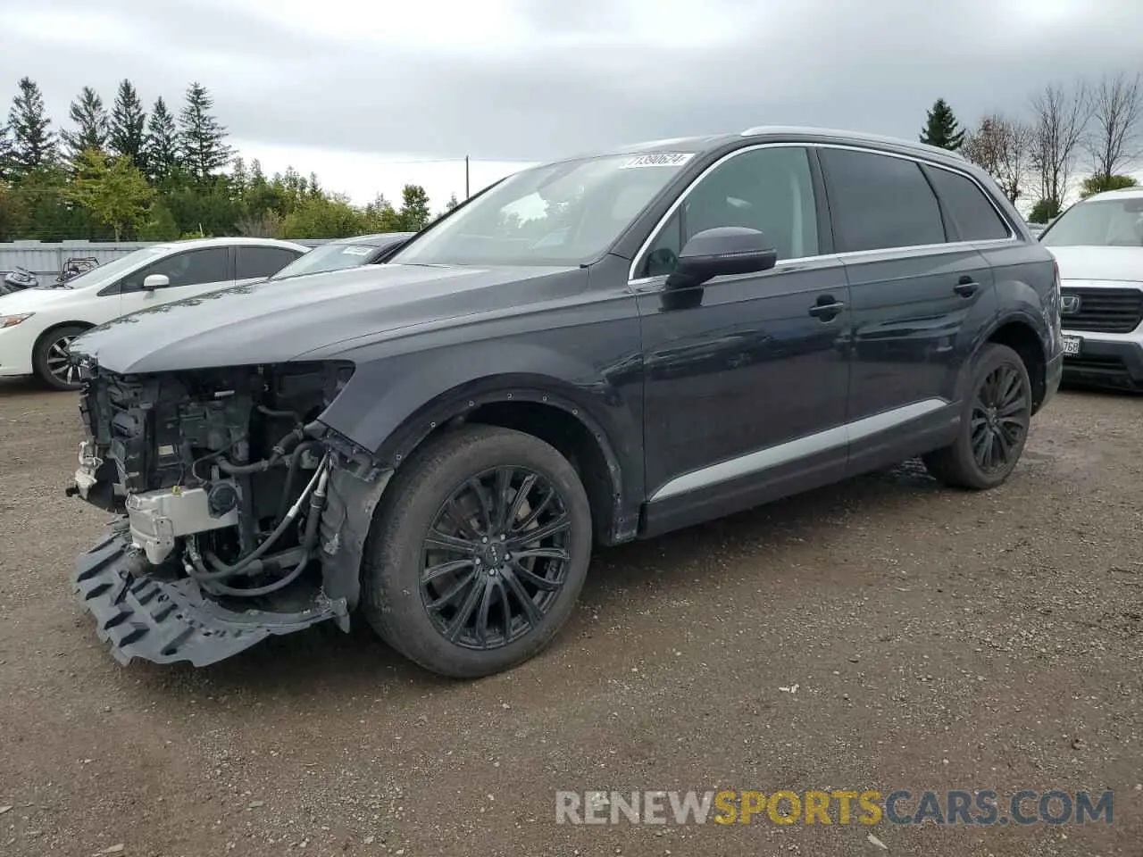 1 Photograph of a damaged car WA1VAAF76KD027853 AUDI Q7 2019