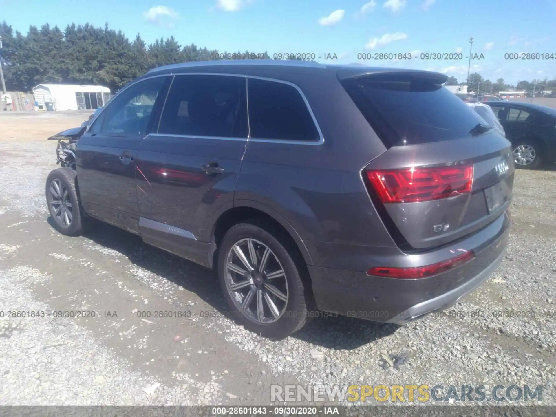 3 Photograph of a damaged car WA1VAAF76KD039002 AUDI Q7 2019