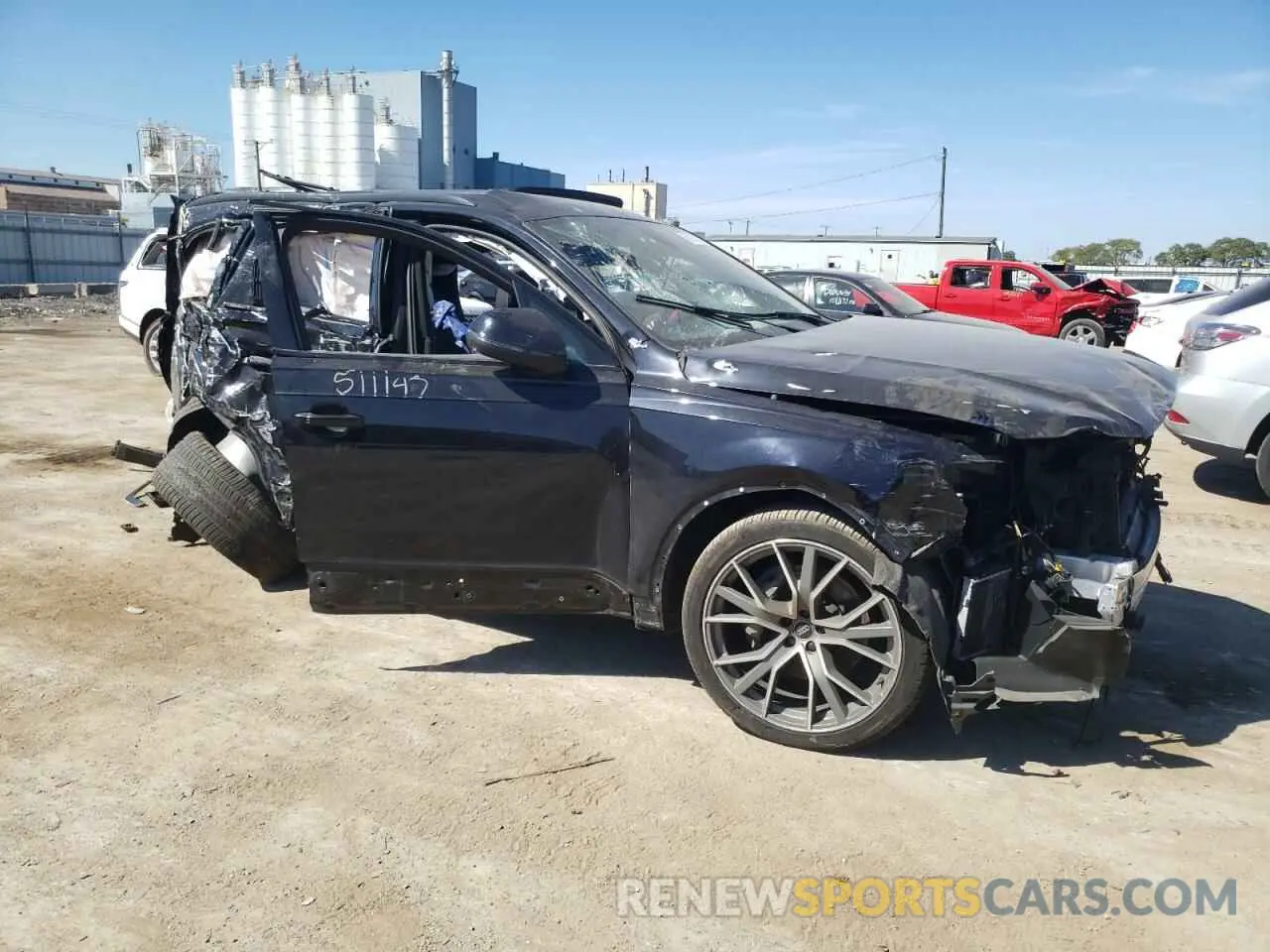 4 Photograph of a damaged car WA1VAAF77KD014836 AUDI Q7 2019