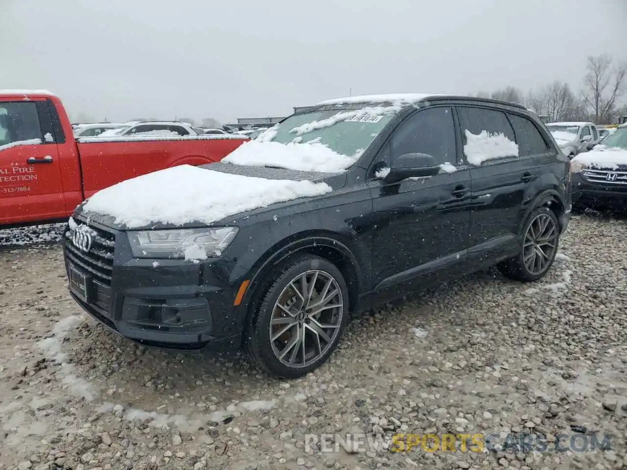 1 Photograph of a damaged car WA1VAAF78KD009077 AUDI Q7 2019