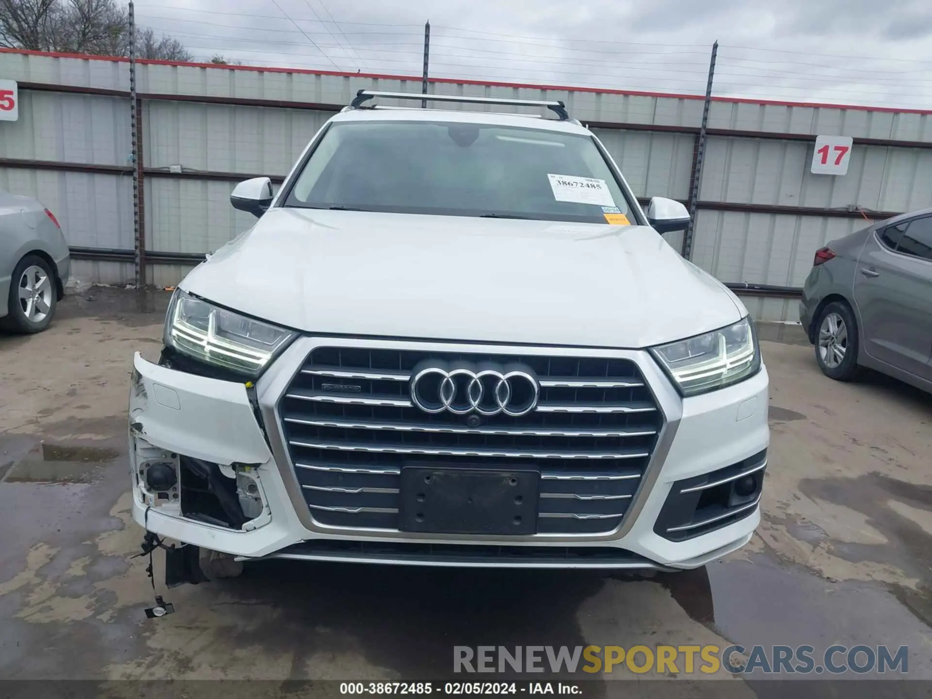 12 Photograph of a damaged car WA1VAAF78KD017504 AUDI Q7 2019