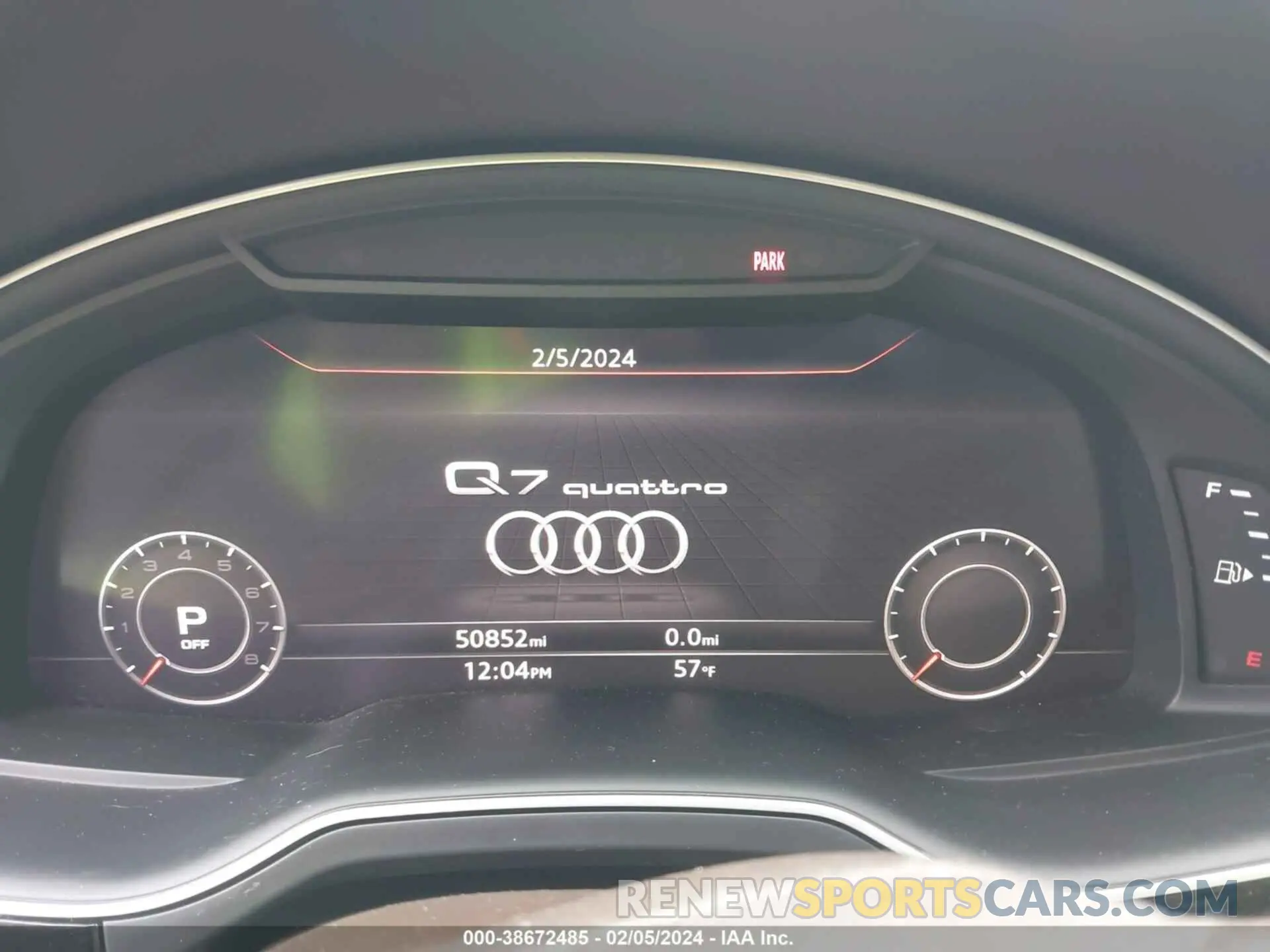 7 Photograph of a damaged car WA1VAAF78KD017504 AUDI Q7 2019