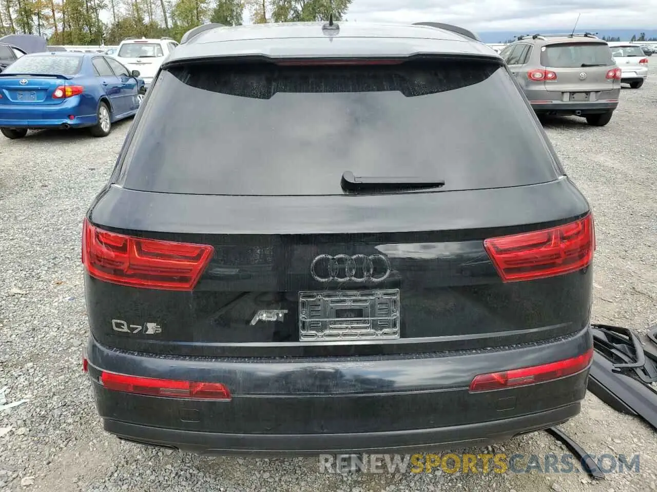 6 Photograph of a damaged car WA1VAAF78KD048929 AUDI Q7 2019