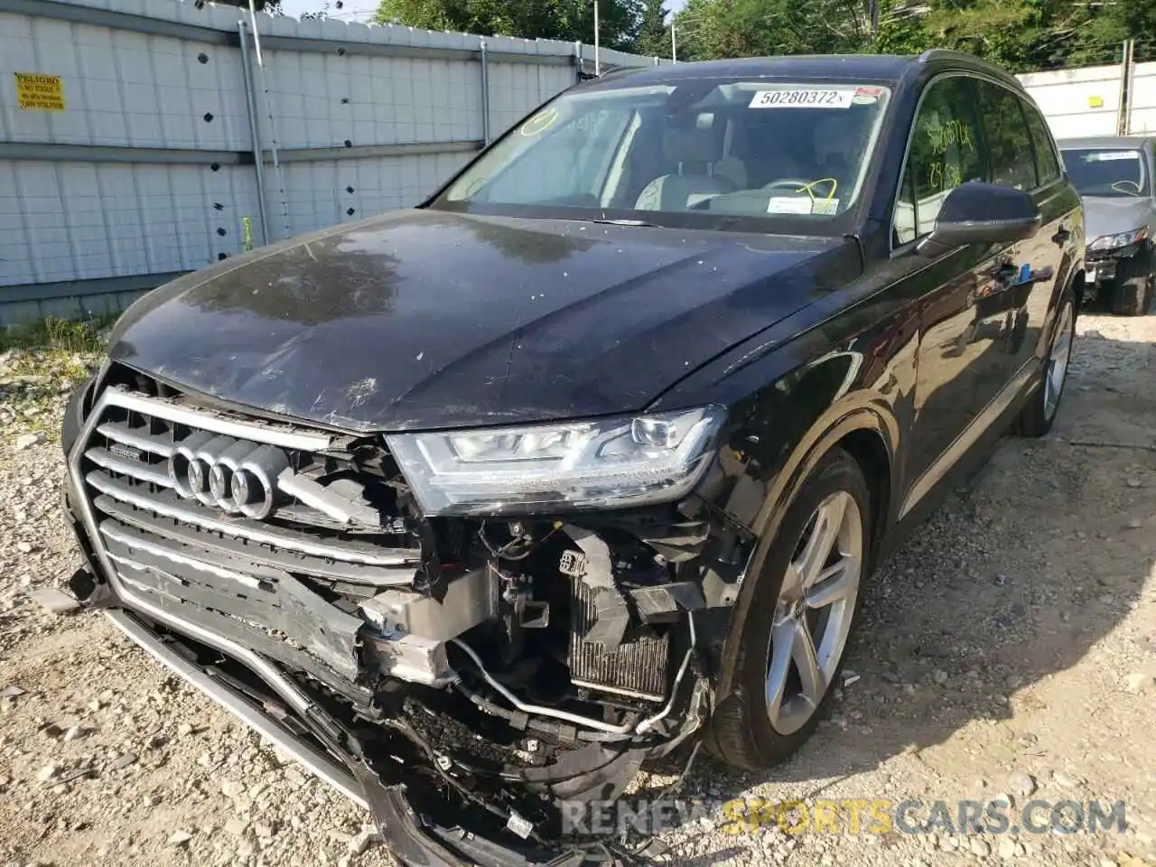 2 Photograph of a damaged car WA1VAAF78KD049238 AUDI Q7 2019