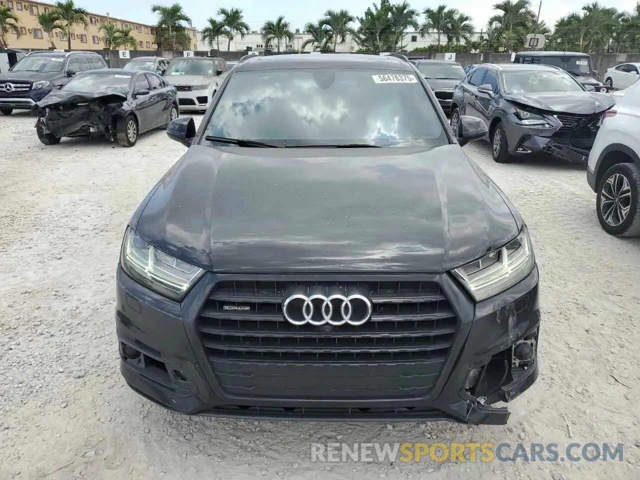 5 Photograph of a damaged car WA1VAAF79KD003515 AUDI Q7 2019