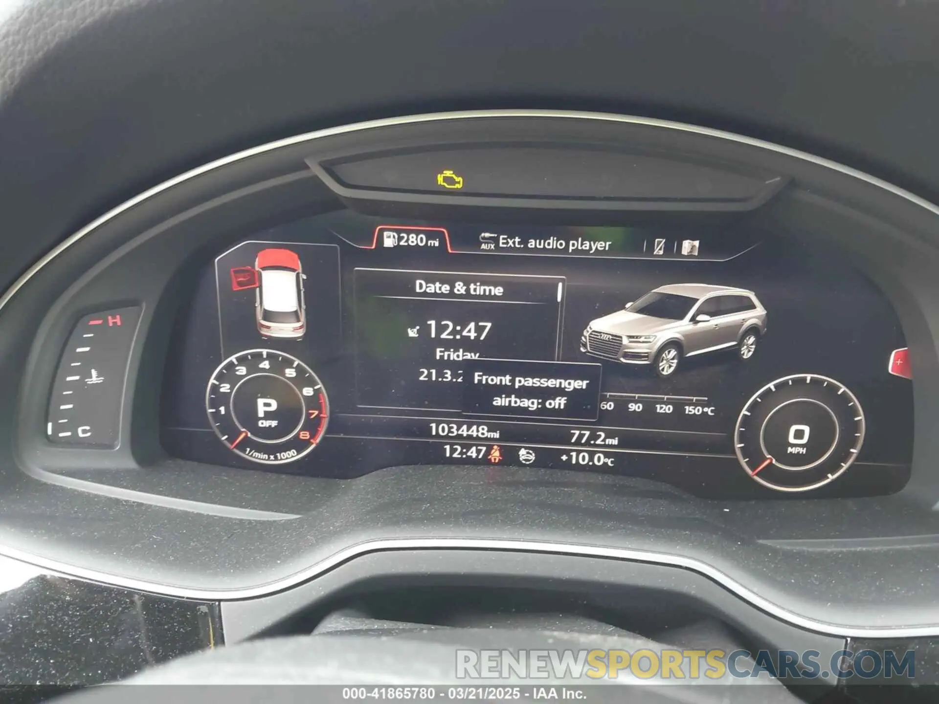 16 Photograph of a damaged car WA1VAAF79KD004597 AUDI Q7 2019