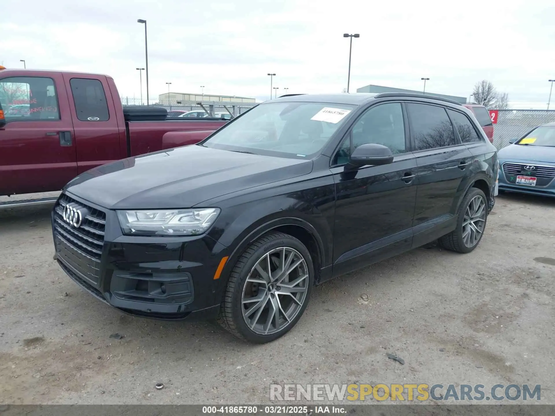 2 Photograph of a damaged car WA1VAAF79KD004597 AUDI Q7 2019