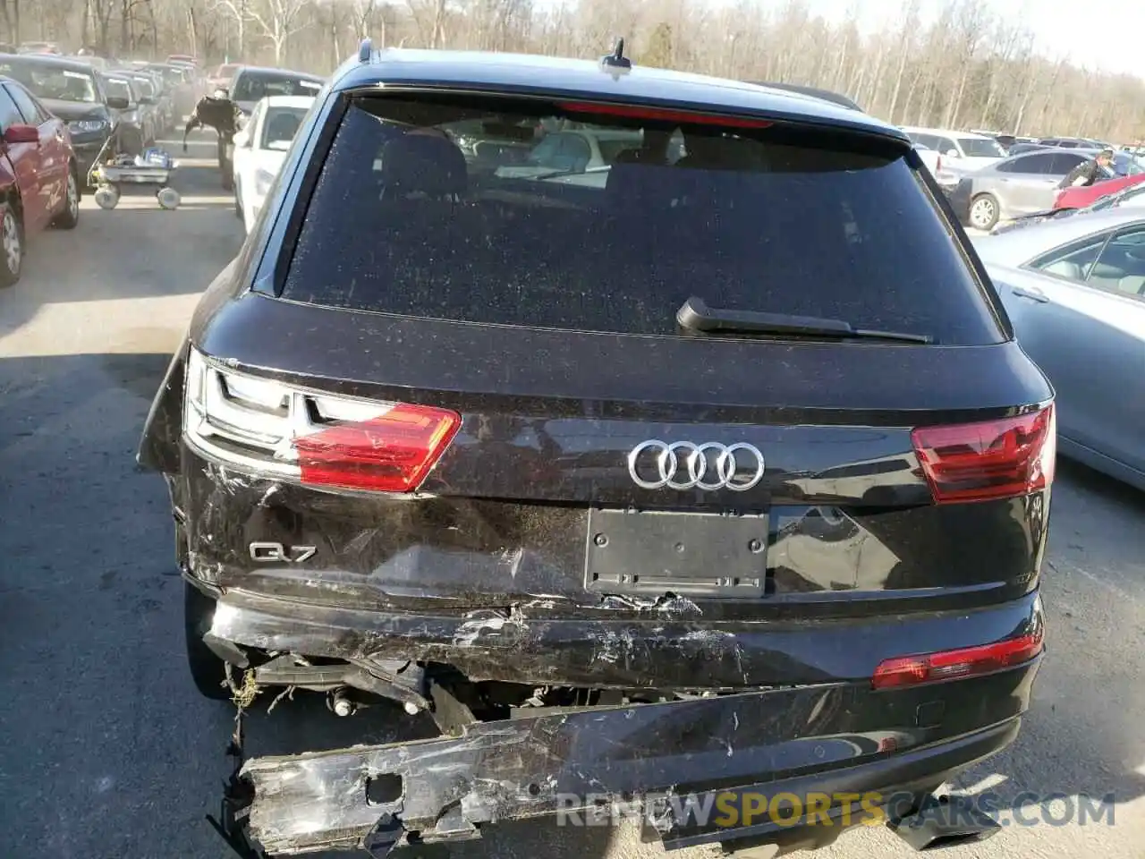 9 Photograph of a damaged car WA1VAAF79KD025899 AUDI Q7 2019