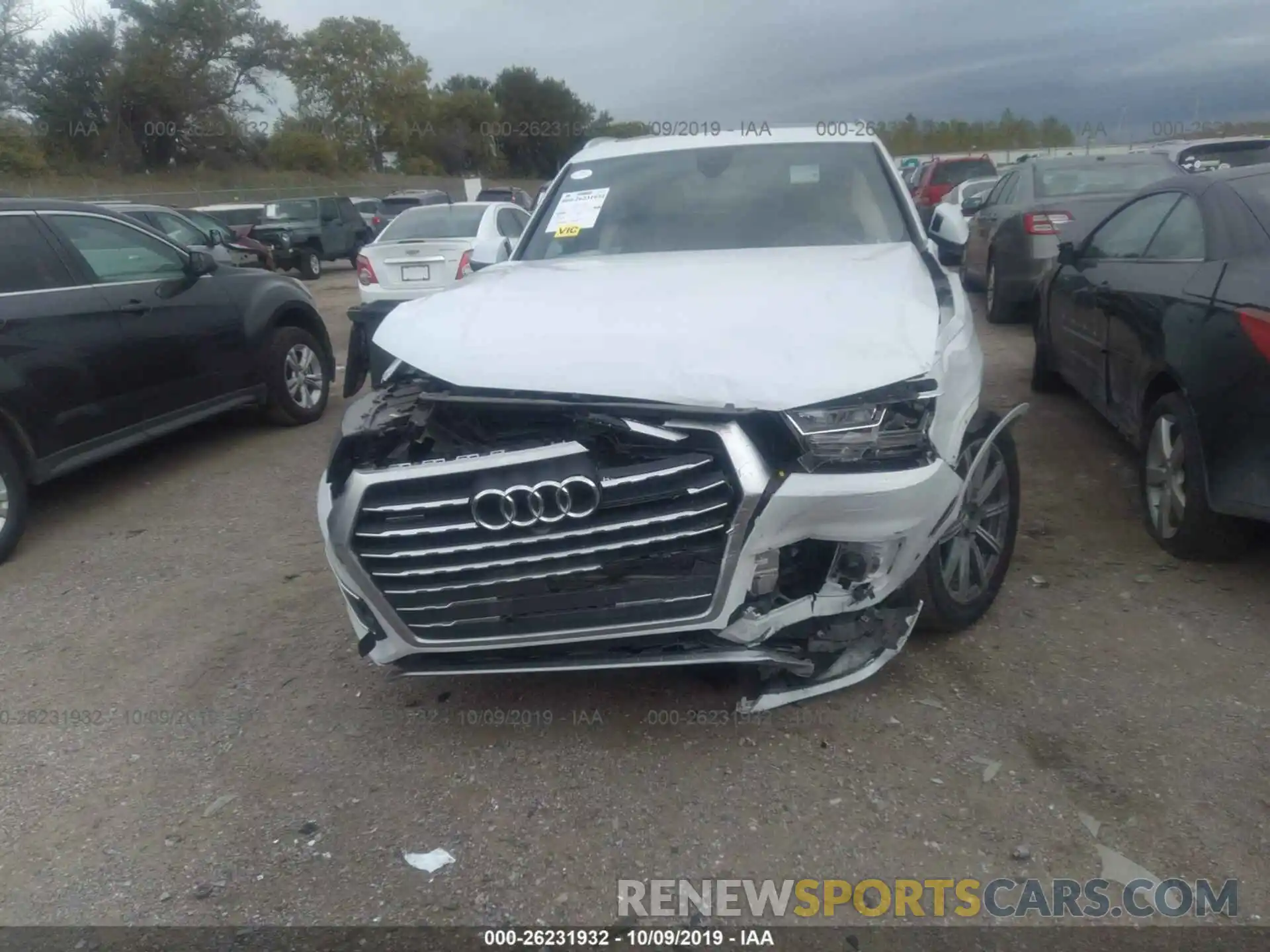 6 Photograph of a damaged car WA1VAAF7XKD025412 AUDI Q7 2019