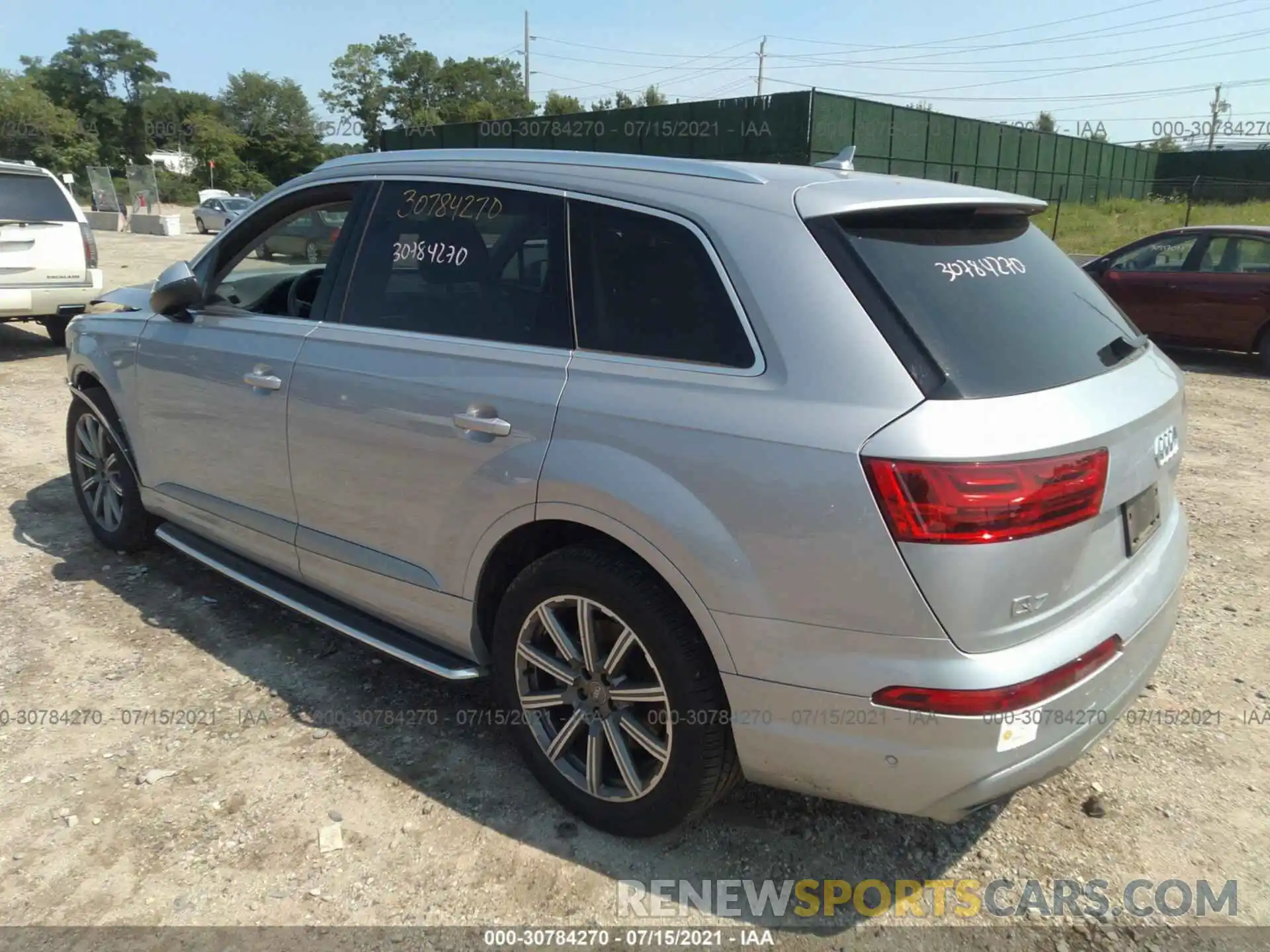 3 Photograph of a damaged car WA1VABF71KD005216 AUDI Q7 2019