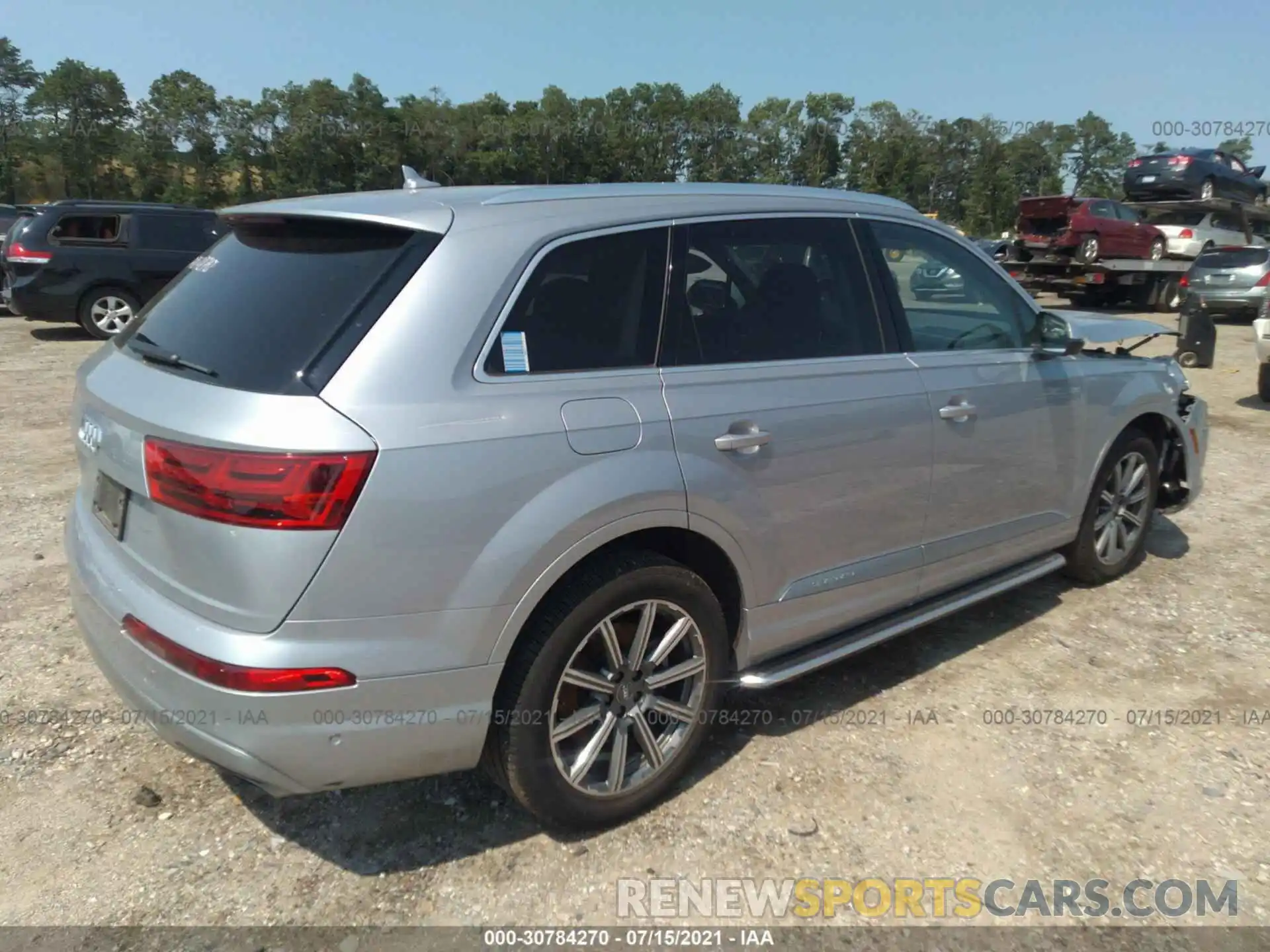 4 Photograph of a damaged car WA1VABF71KD005216 AUDI Q7 2019