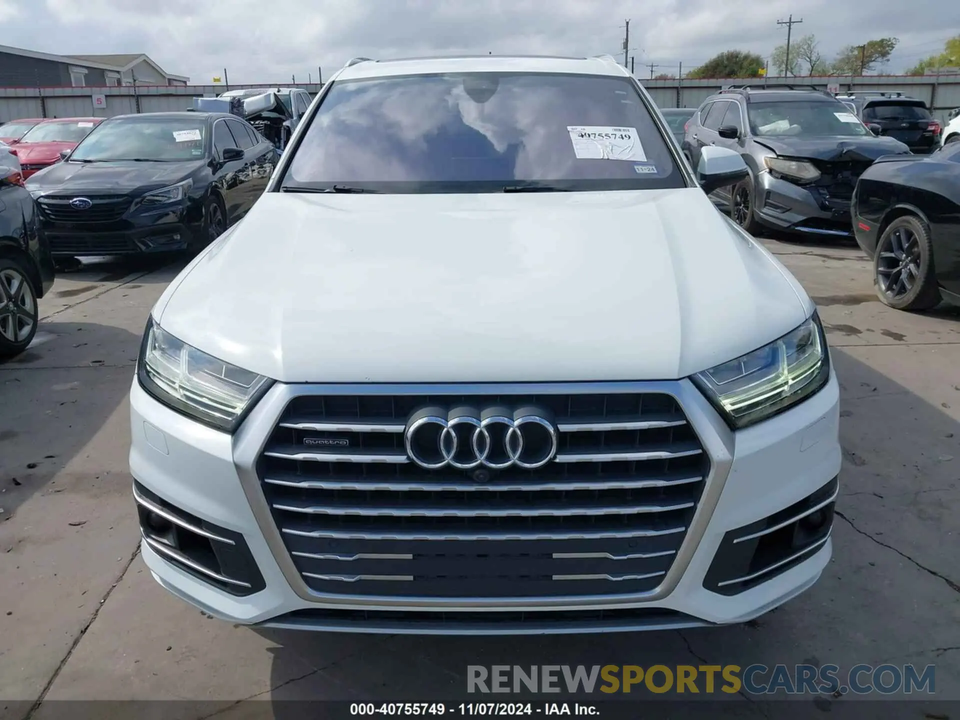 13 Photograph of a damaged car WA1VABF72KD024504 AUDI Q7 2019