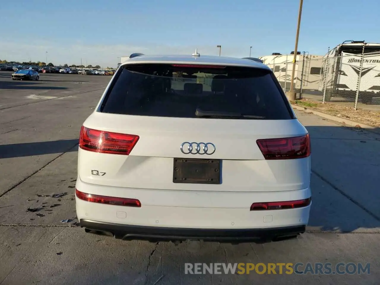 6 Photograph of a damaged car WA1VABF73KD025984 AUDI Q7 2019
