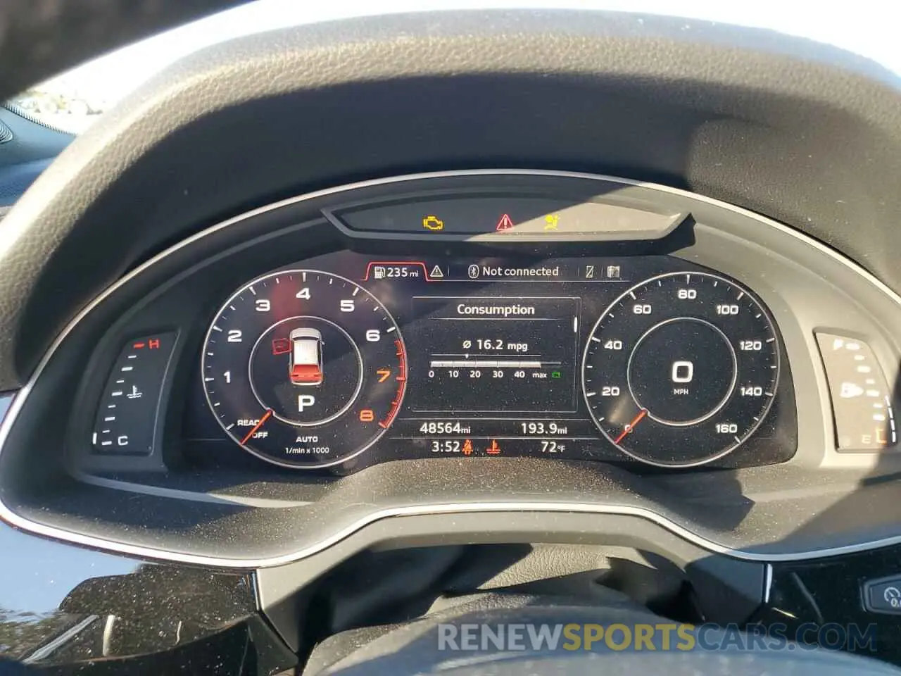 9 Photograph of a damaged car WA1VABF73KD025984 AUDI Q7 2019