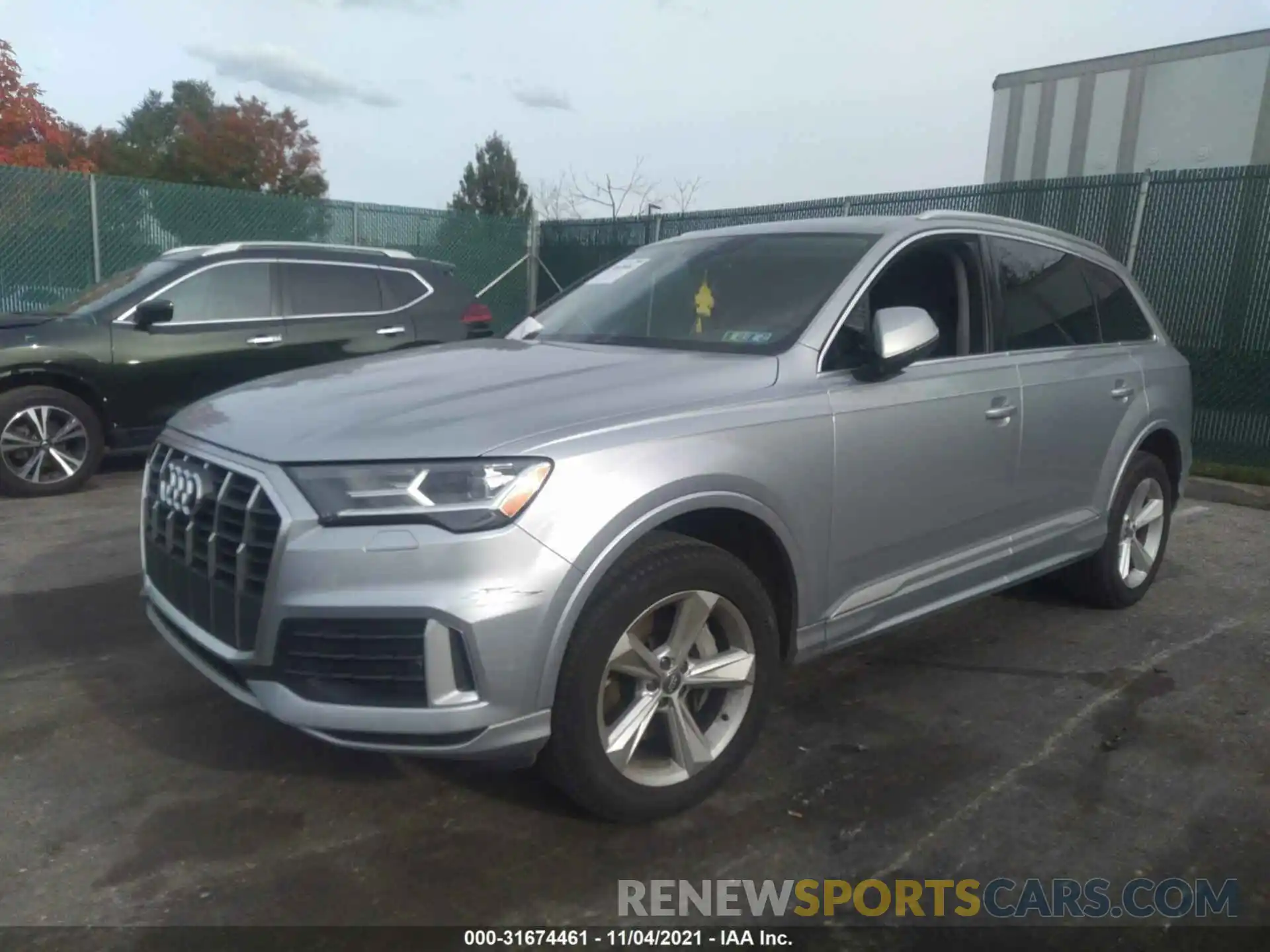 2 Photograph of a damaged car WA1AJAF78LD008303 AUDI Q7 2020