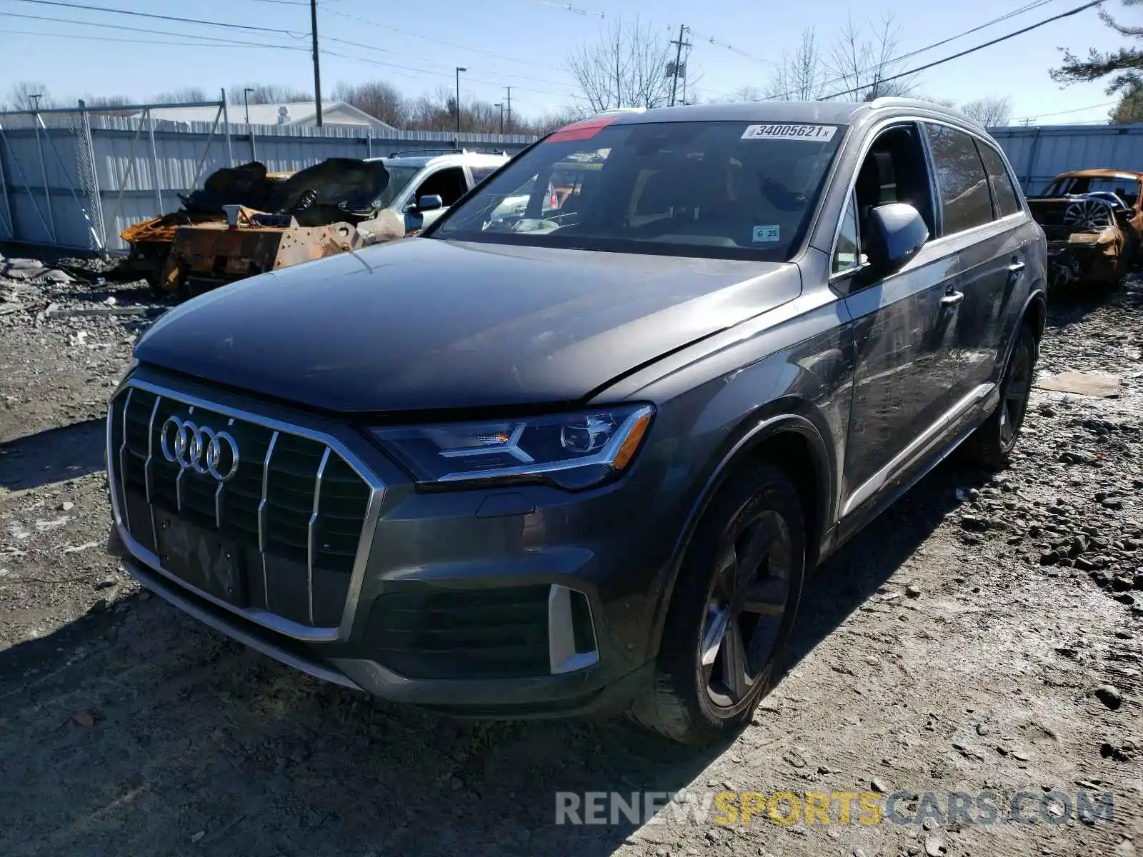 2 Photograph of a damaged car WA1AJAF79LD007141 AUDI Q7 2020