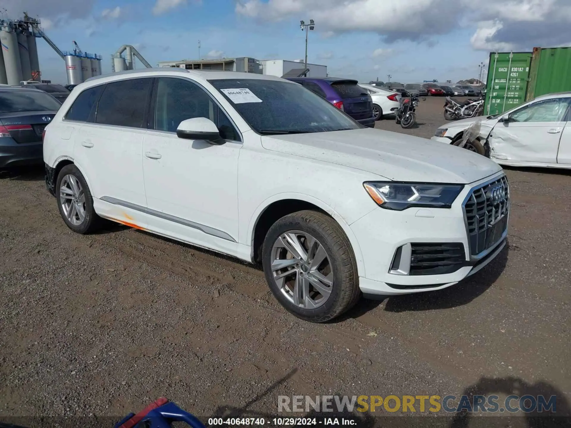 1 Photograph of a damaged car WA1AXAF73LD010703 AUDI Q7 2020