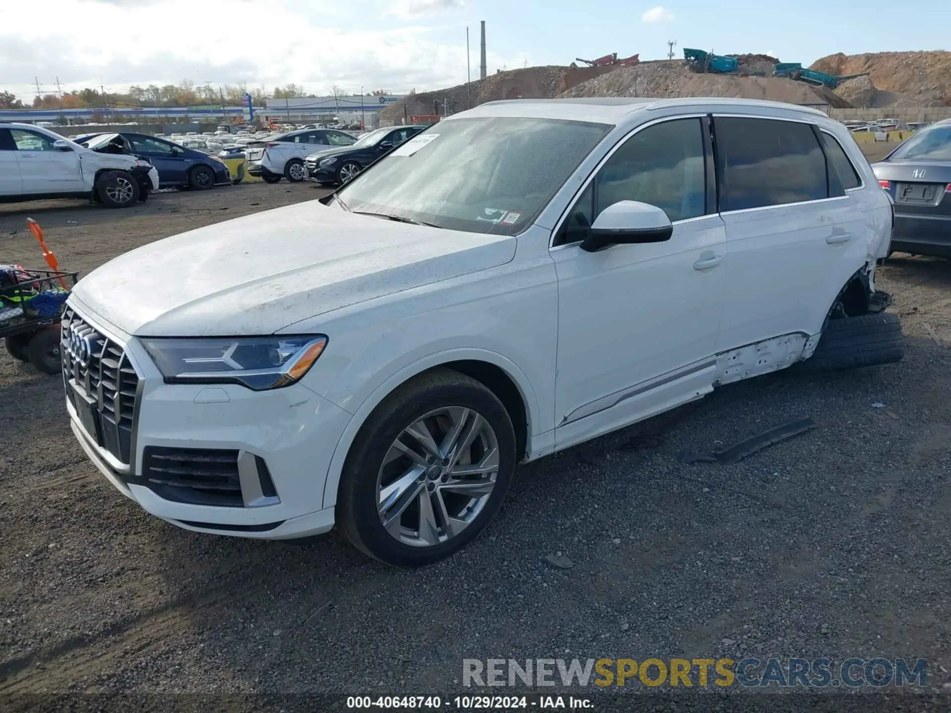 2 Photograph of a damaged car WA1AXAF73LD010703 AUDI Q7 2020