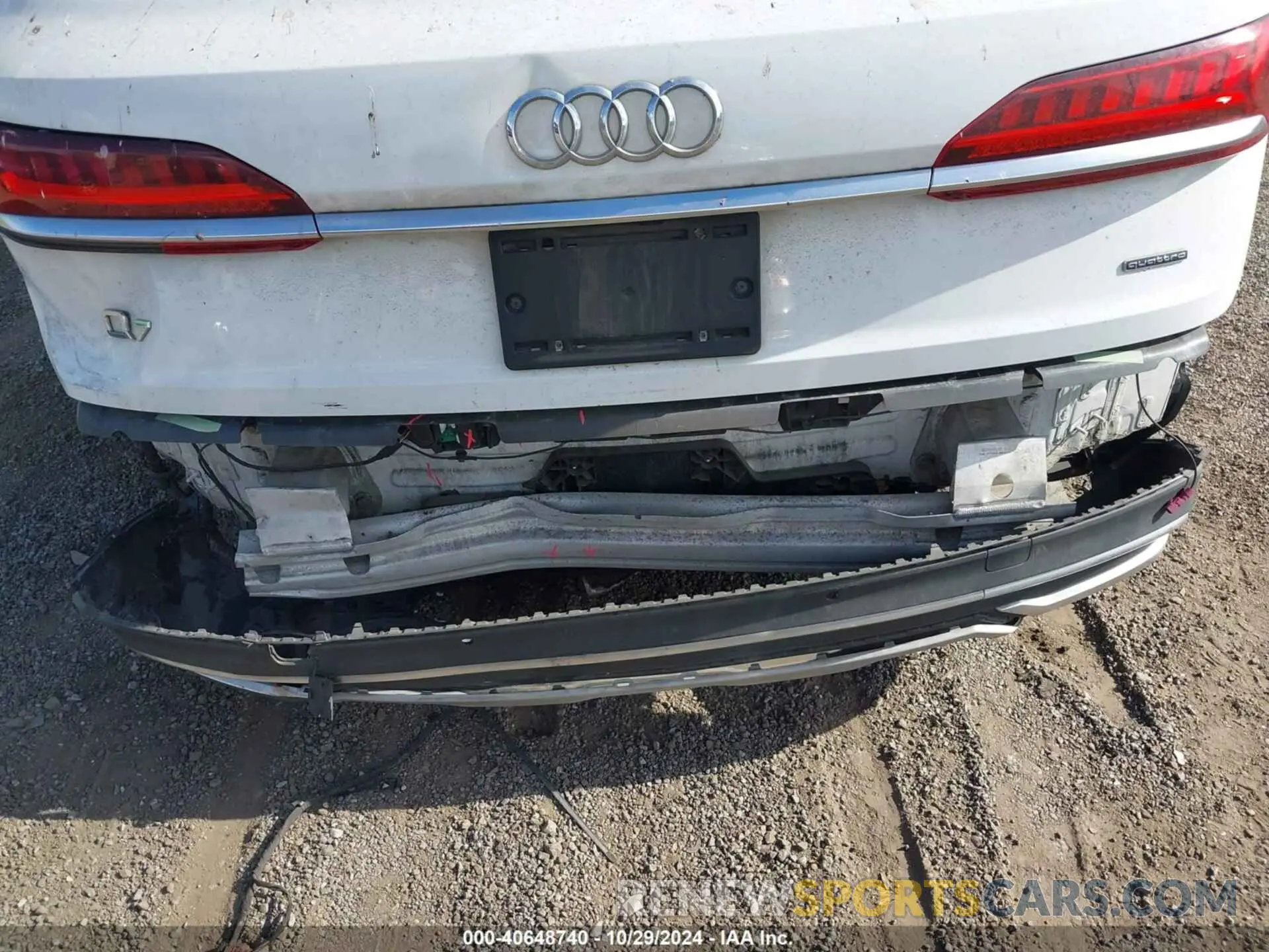 20 Photograph of a damaged car WA1AXAF73LD010703 AUDI Q7 2020