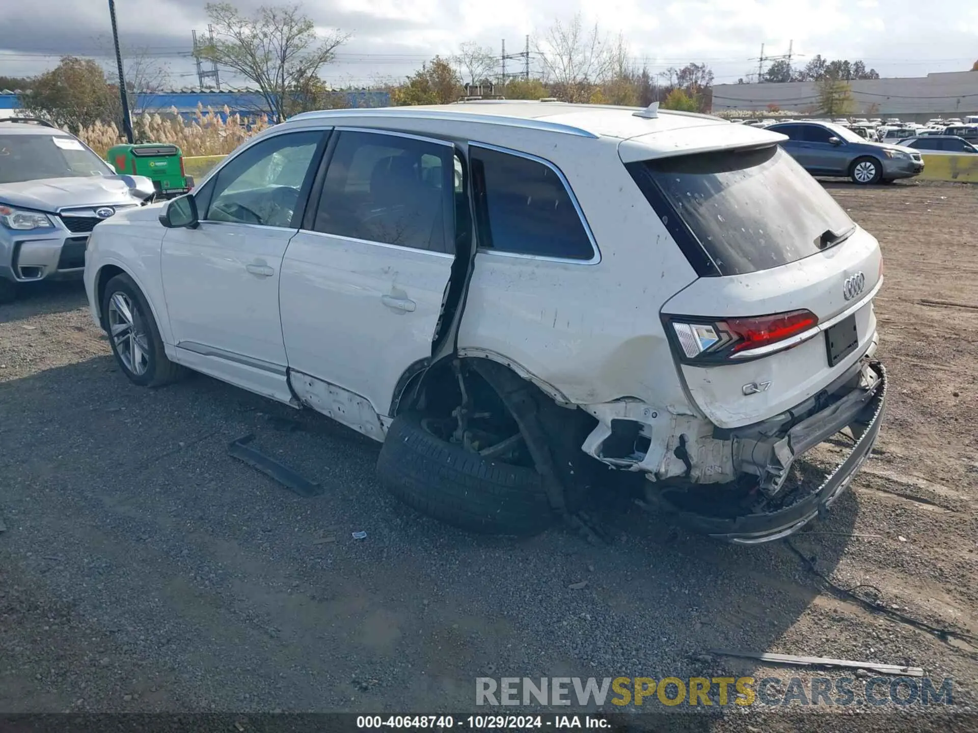 3 Photograph of a damaged car WA1AXAF73LD010703 AUDI Q7 2020