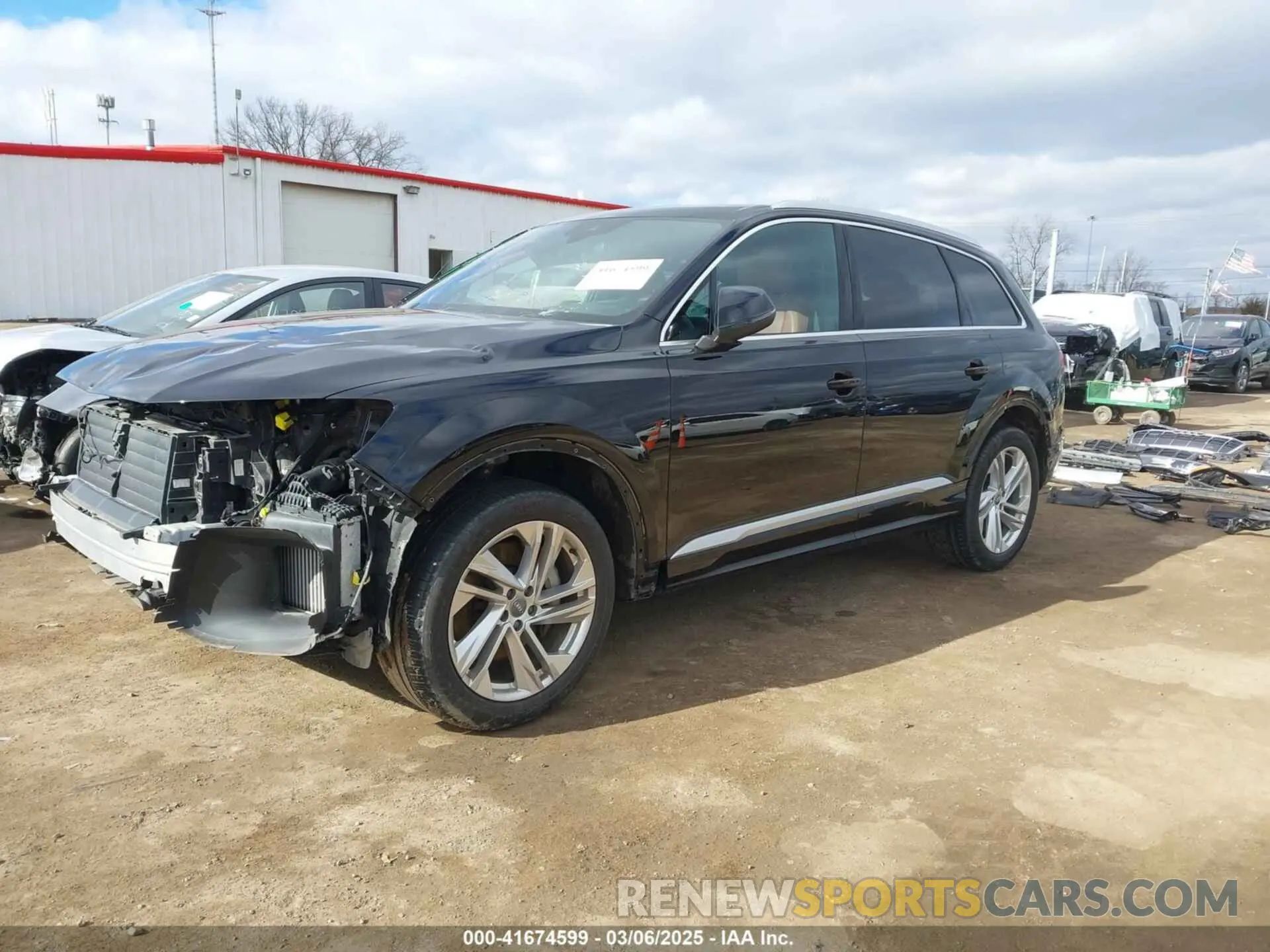 2 Photograph of a damaged car WA1AXAF74LD011455 AUDI Q7 2020