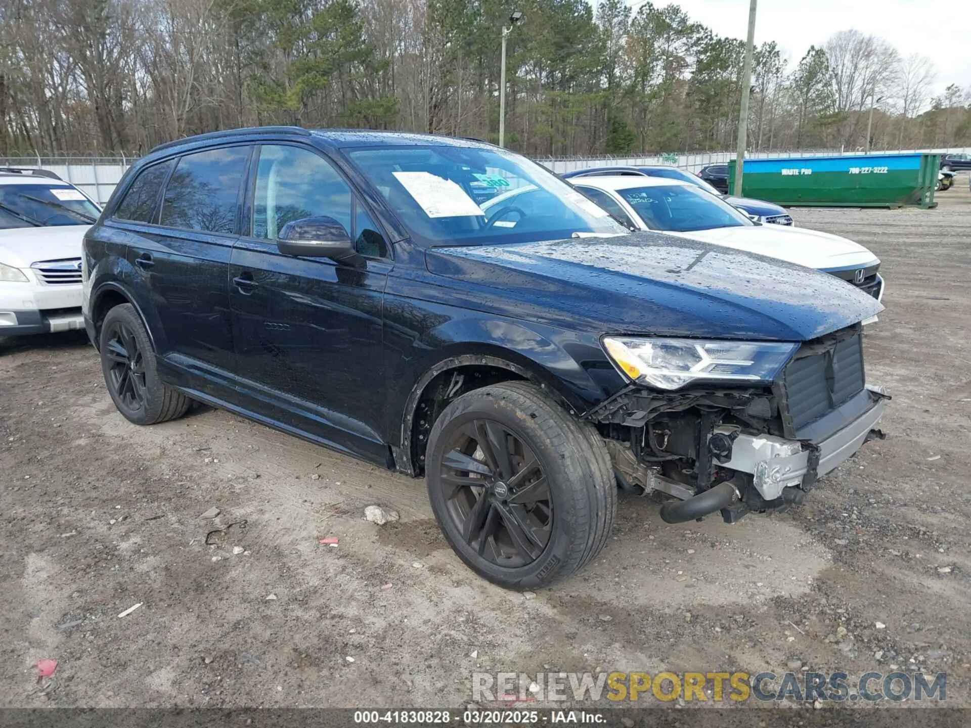 1 Photograph of a damaged car WA1LJAF74LD010610 AUDI Q7 2020