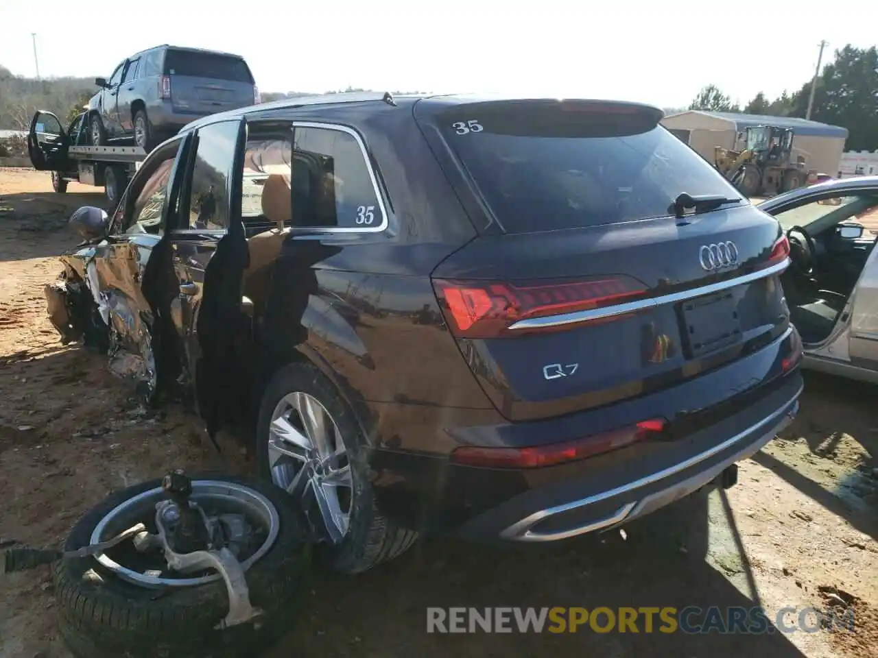 3 Photograph of a damaged car WA1LJAF7XLD010420 AUDI Q7 2020