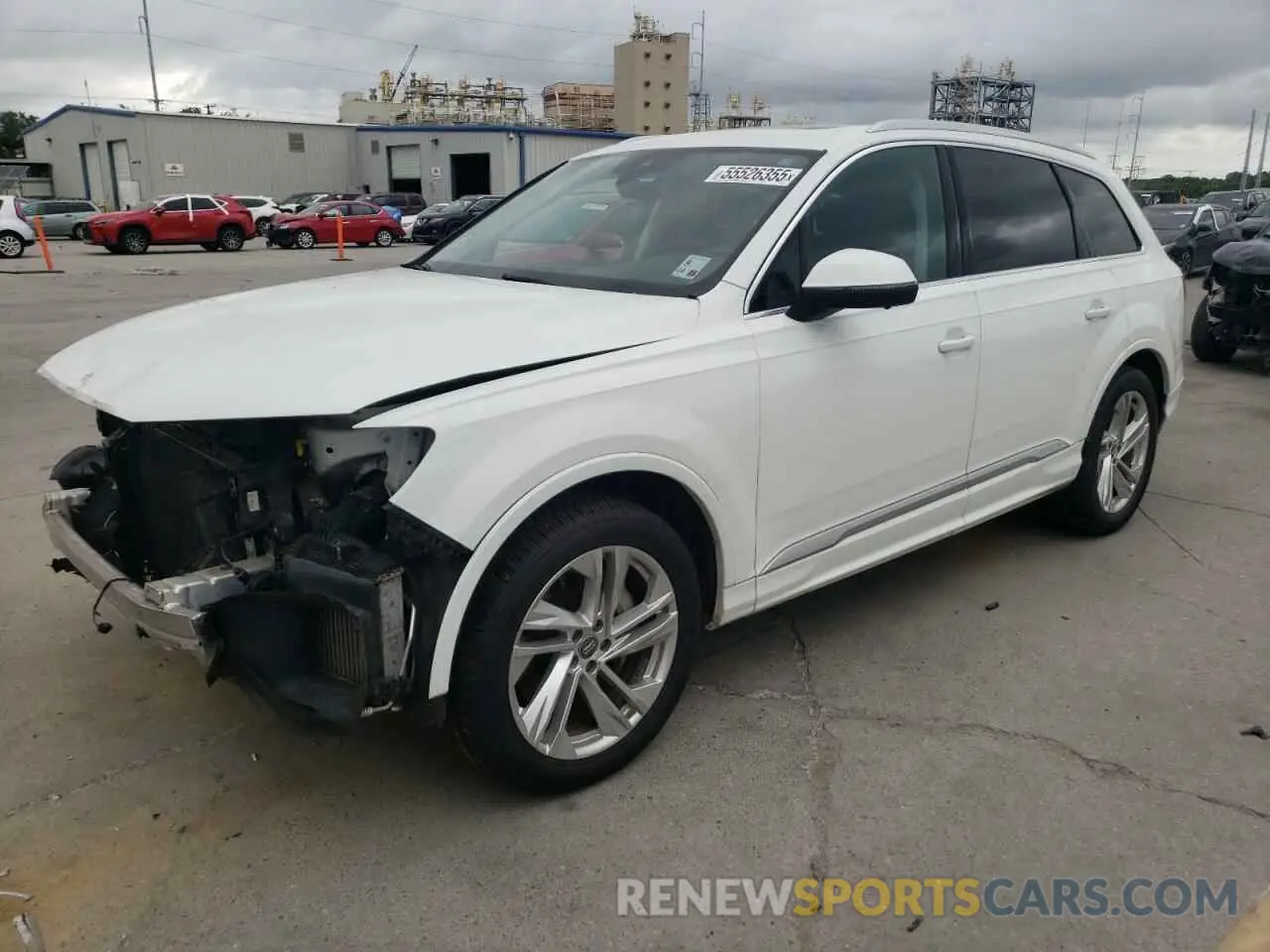 1 Photograph of a damaged car WA1LXAF72LD002715 AUDI Q7 2020