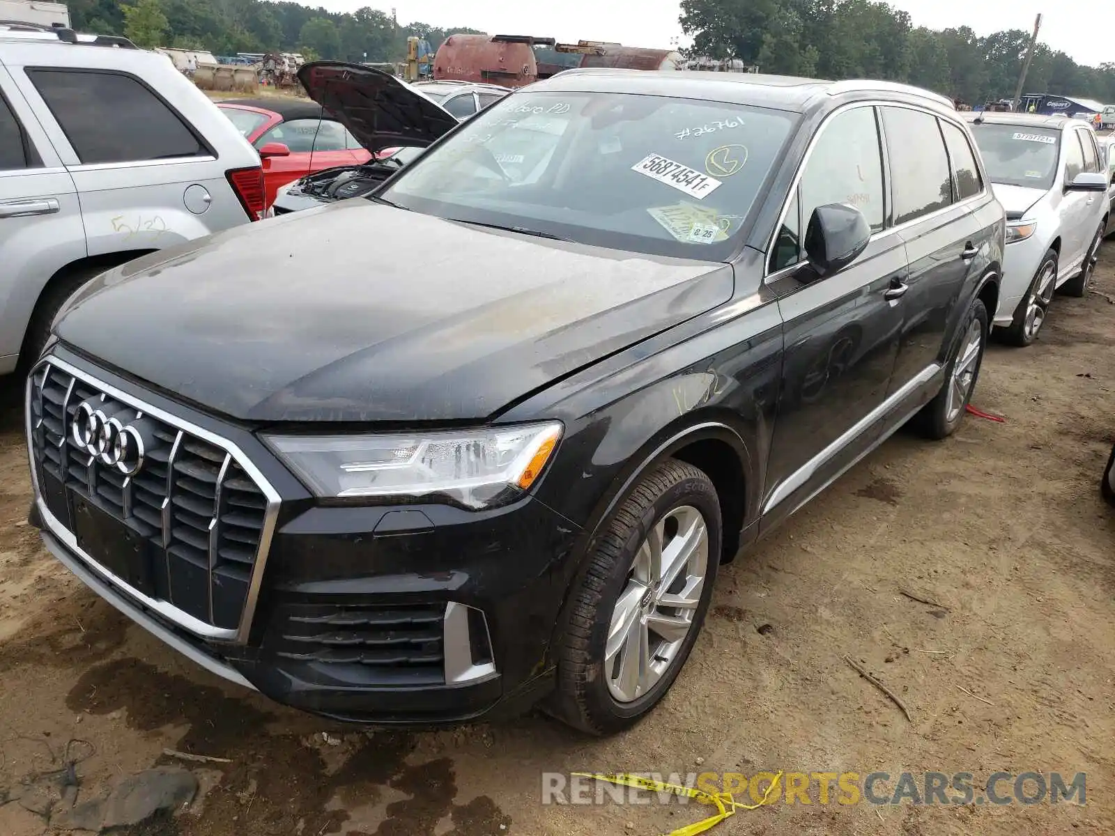 2 Photograph of a damaged car WA1LXAF73LD006269 AUDI Q7 2020