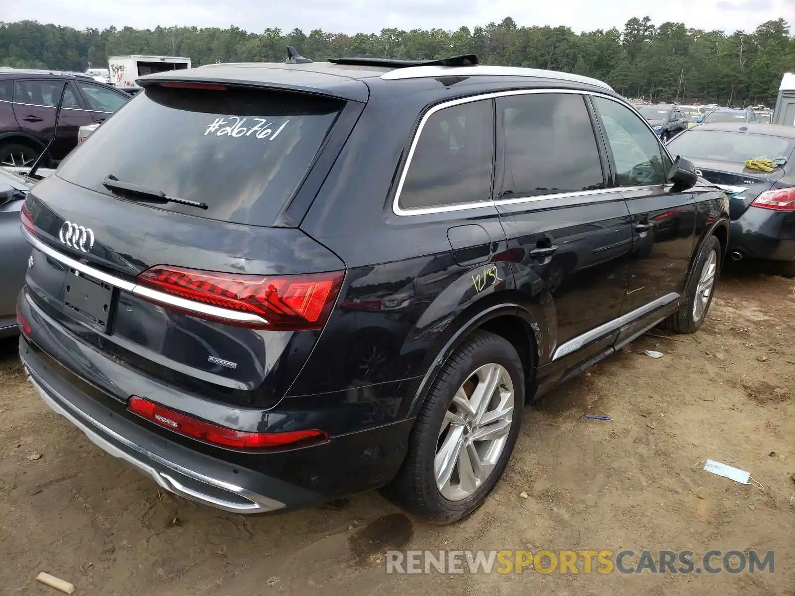 4 Photograph of a damaged car WA1LXAF73LD006269 AUDI Q7 2020