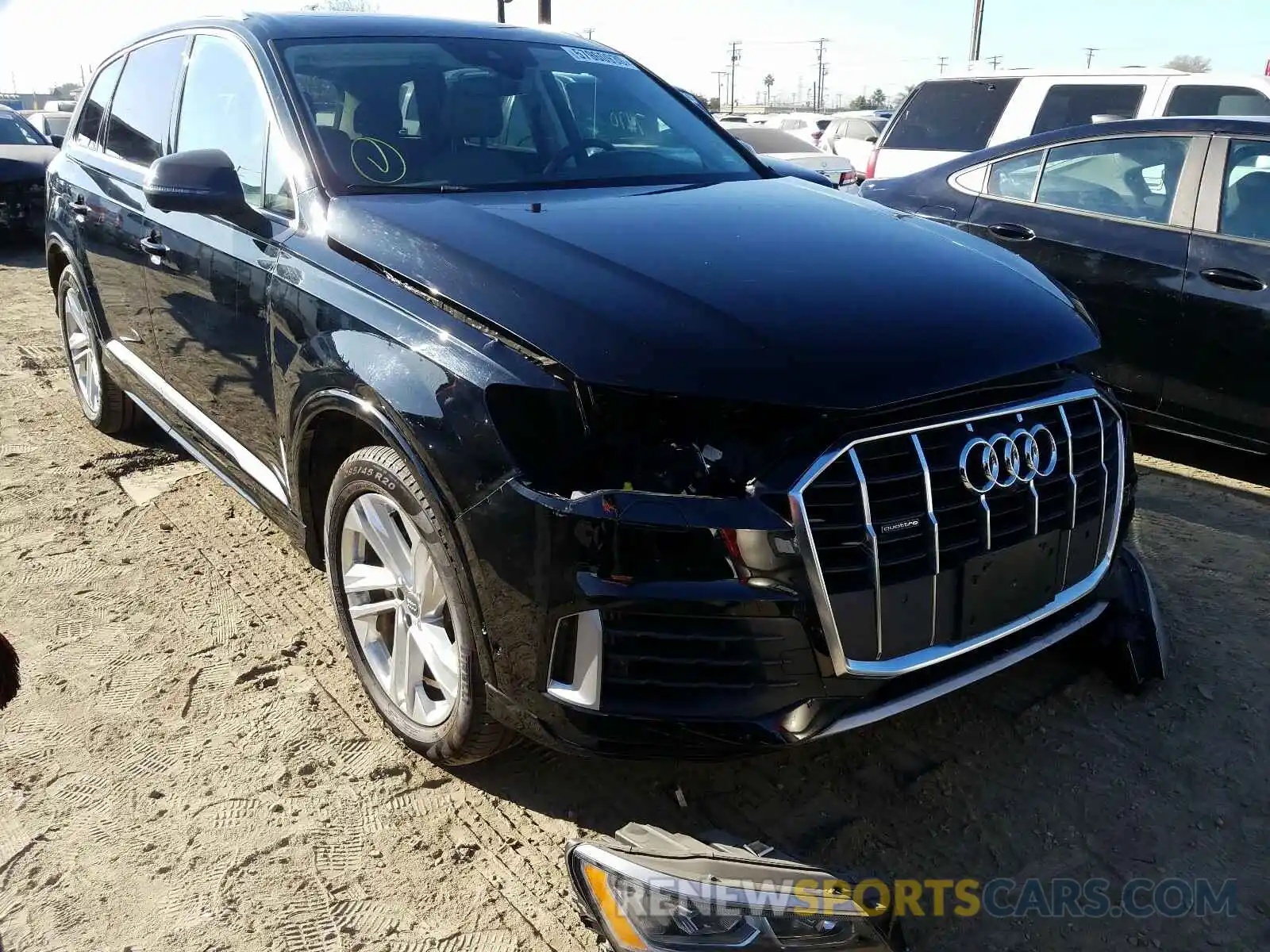 1 Photograph of a damaged car WA1LXAF75LD002983 AUDI Q7 2020