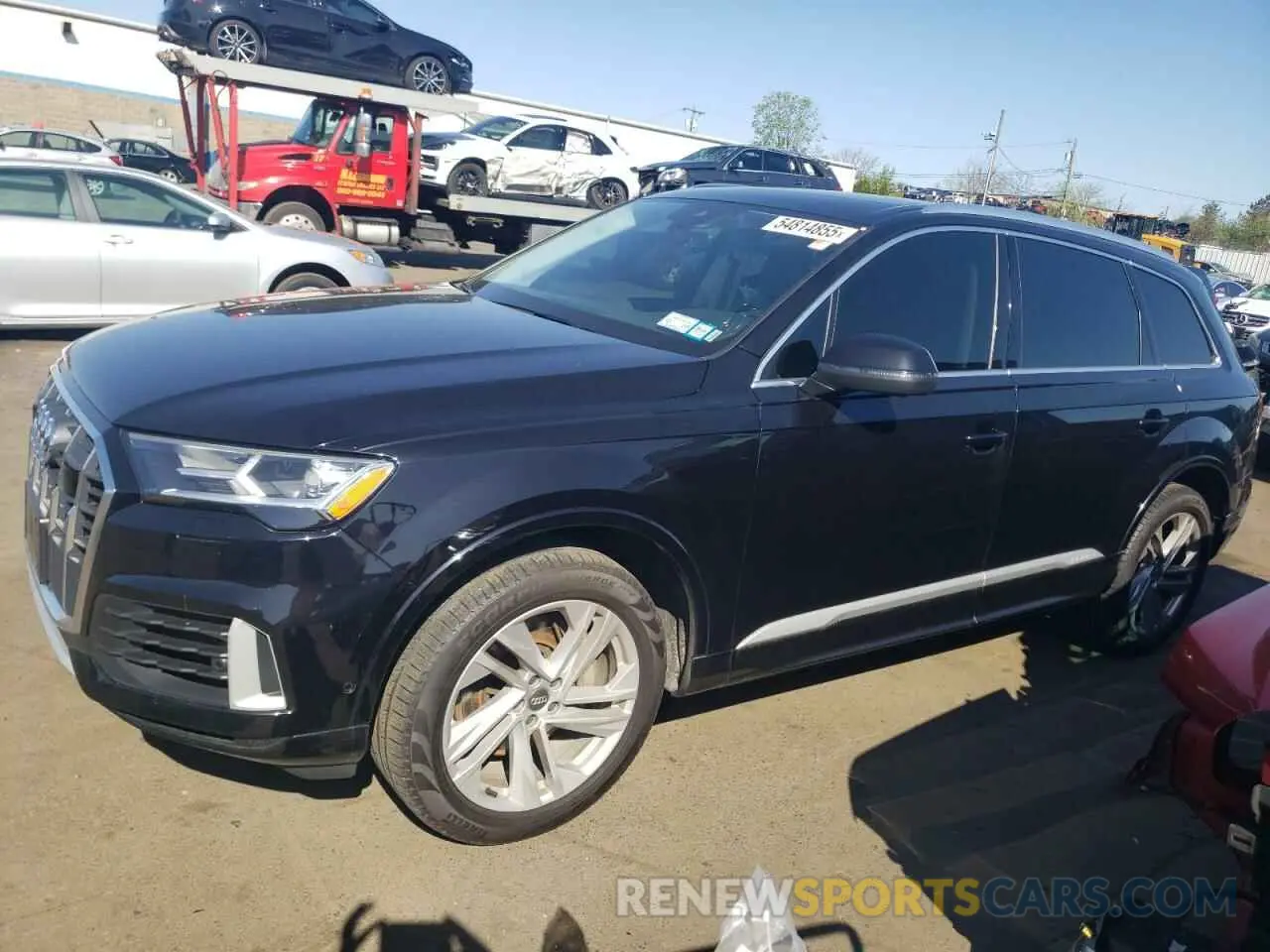 1 Photograph of a damaged car WA1LXAF77LD001317 AUDI Q7 2020