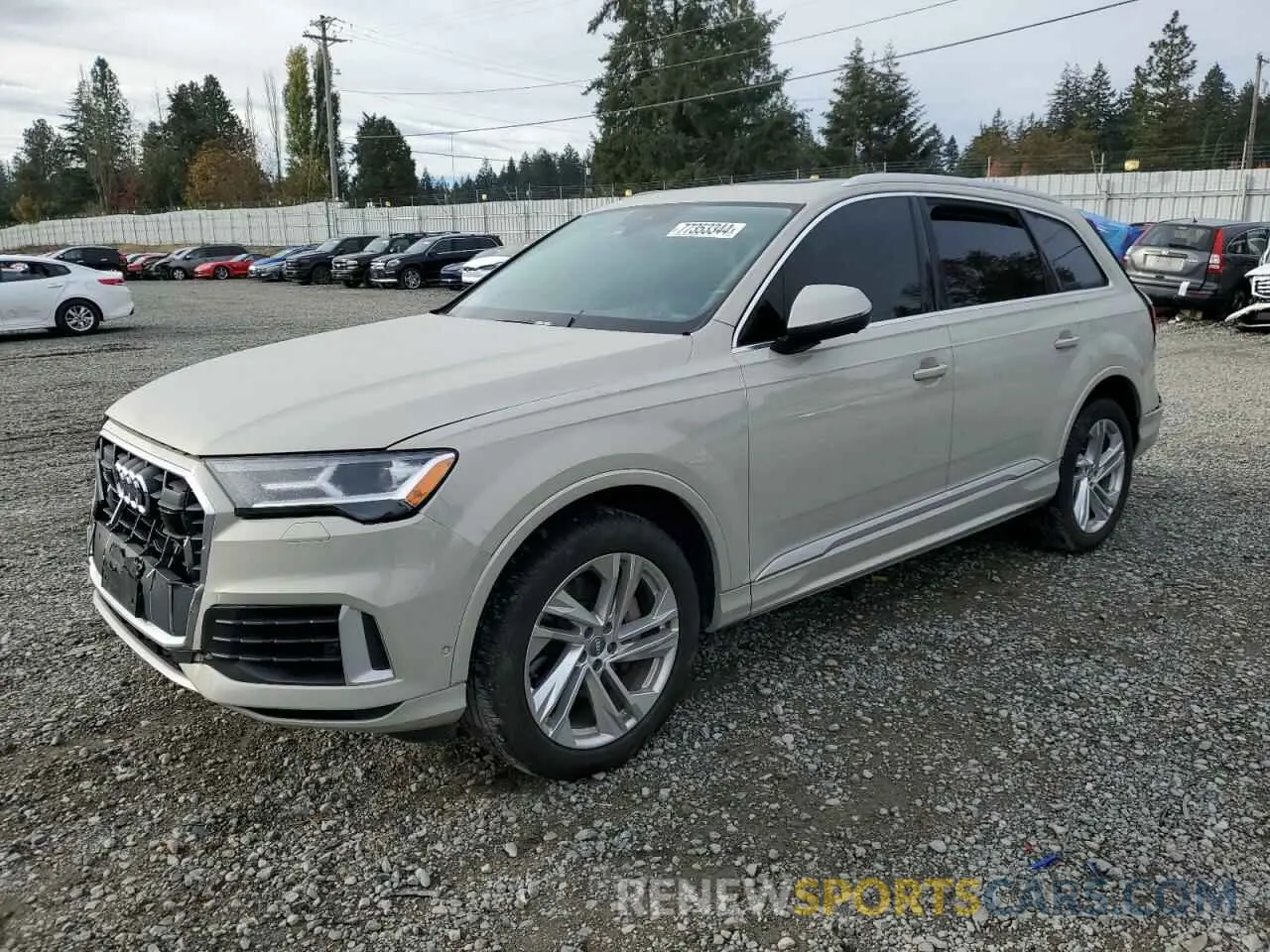 1 Photograph of a damaged car WA1LXAF77LD004976 AUDI Q7 2020