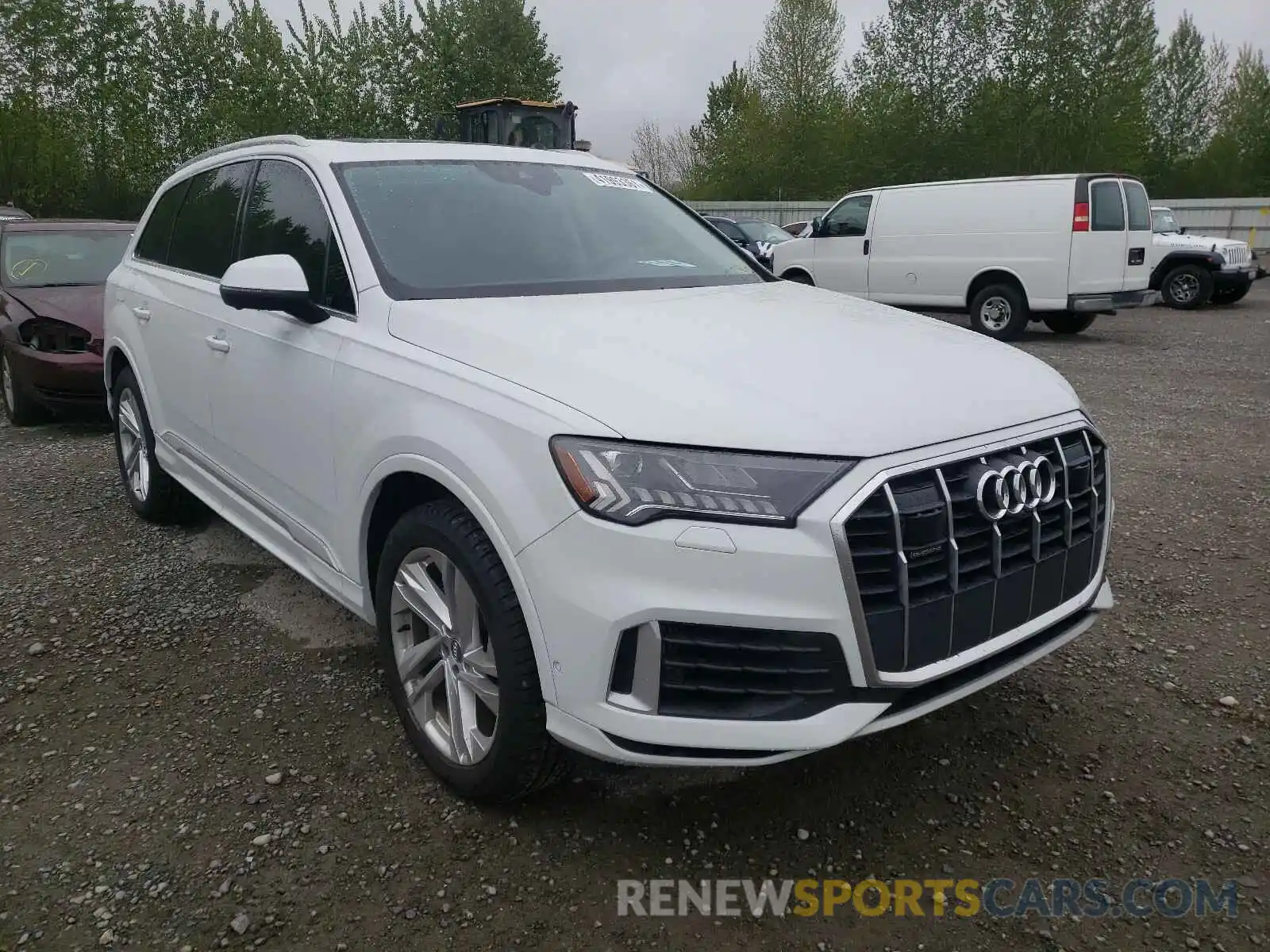 1 Photograph of a damaged car WA1LXAF78LD003044 AUDI Q7 2020